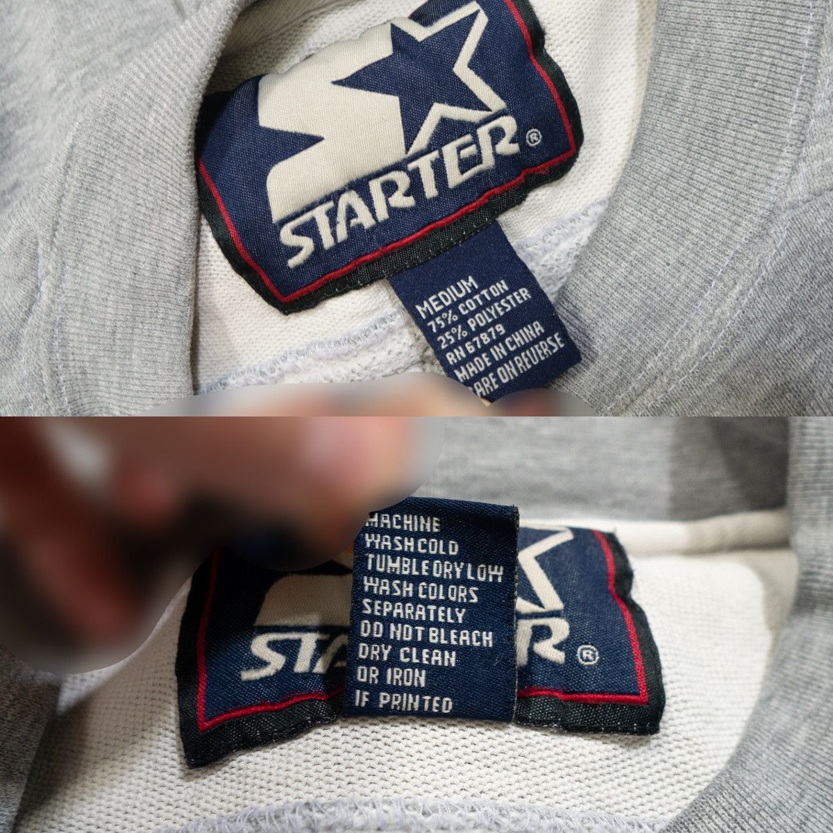 Starter 90s Minnesota Vikings NFC NFL Embroidered Logo Sweatshirt Size US M / EU 48-50 / 2 - 8 Thumbnail