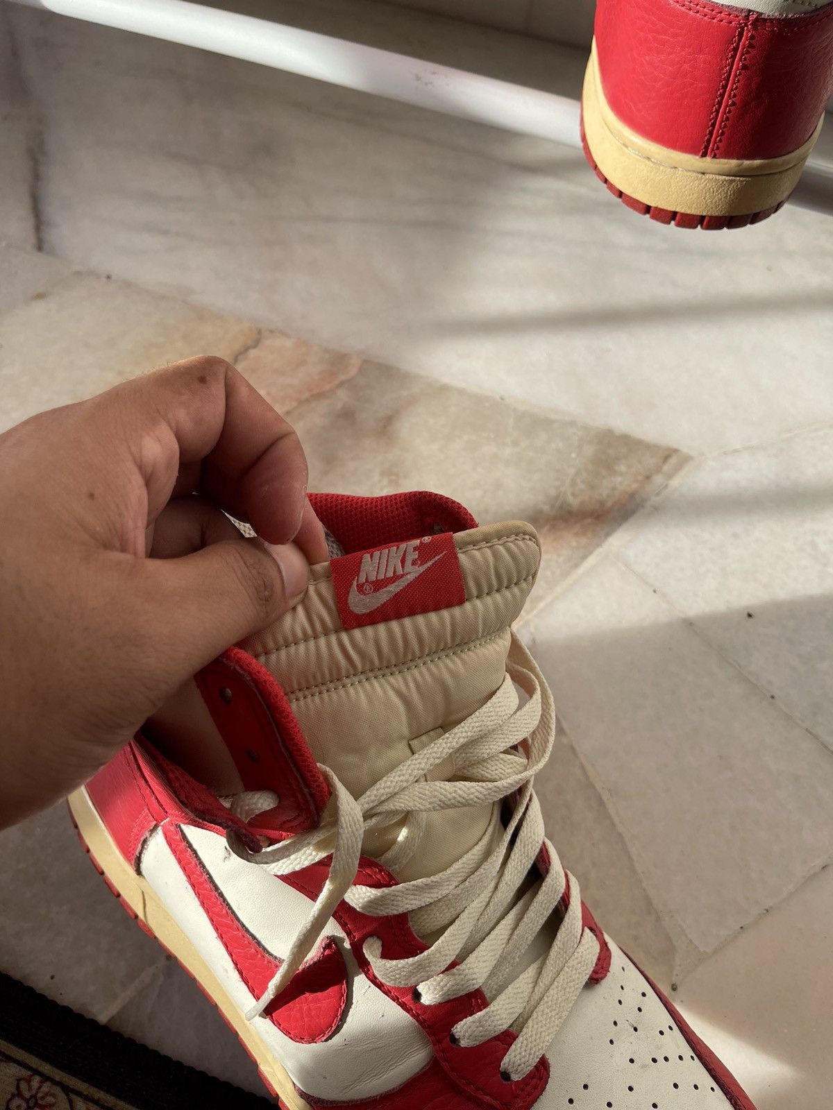 Nike Nike Dunk Red/White Size US 8.5 / EU 41-42 - 15 Thumbnail