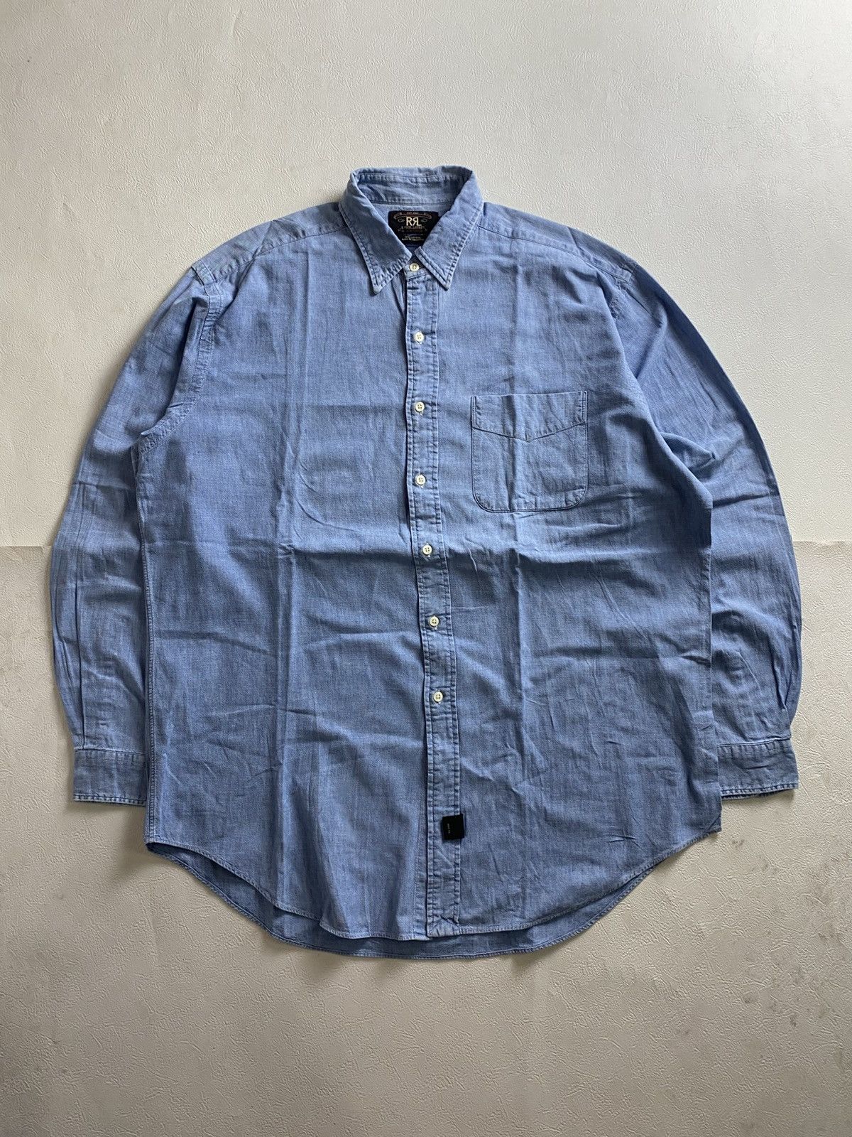 Vintage 90s Double RL Chambray Shirt