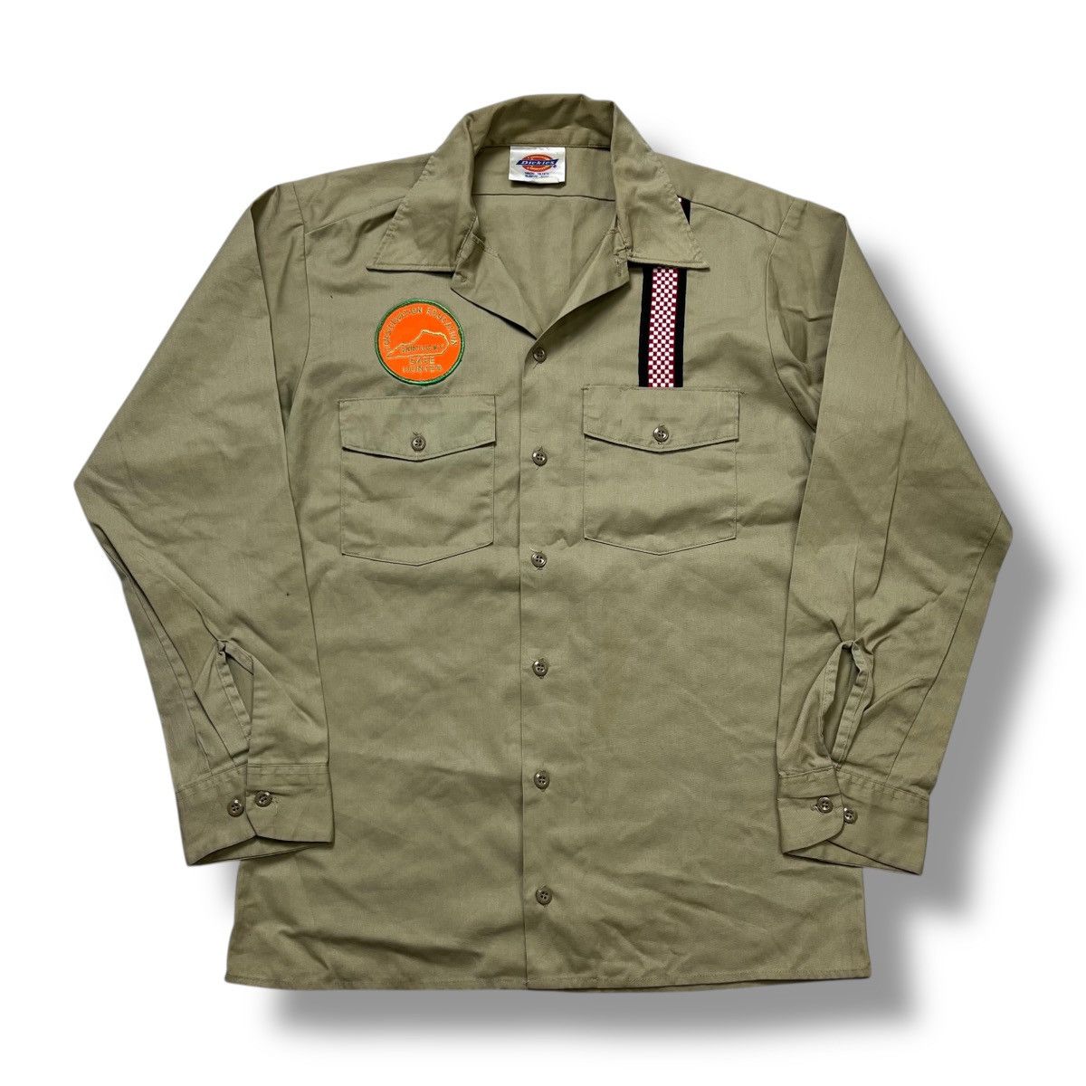 Dickies Dickies workshirt with patch biker style Size US M / EU 48-50 / 2 - 2 Thumbnail