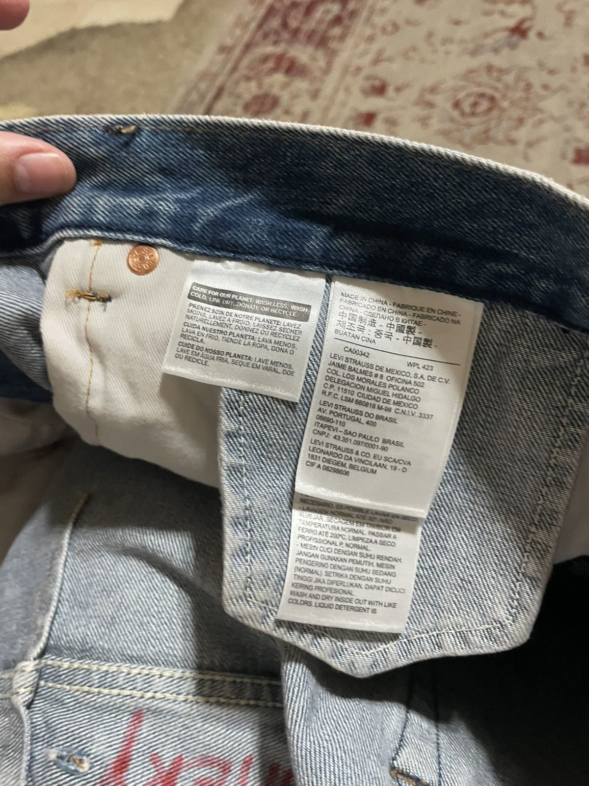 Levi's Levi’s Altered Taper x DaperDashery jeans Size US 40 / EU 56 - 9 Thumbnail