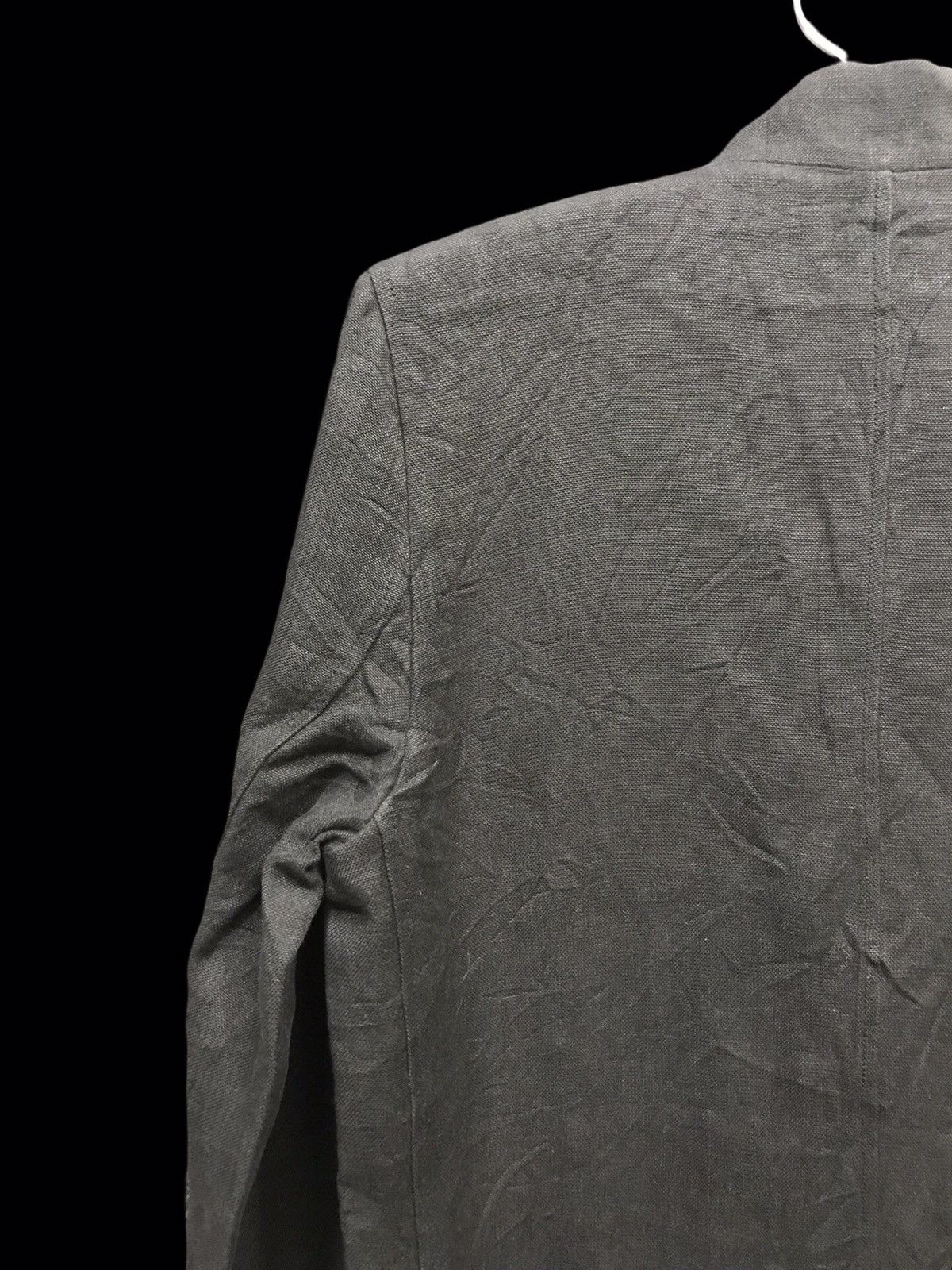 wjk 💥MINIMALIST STYLE💥wjk Japan Designer Linen Long Coat Size US L / EU 52-54 / 3 - 9 Thumbnail