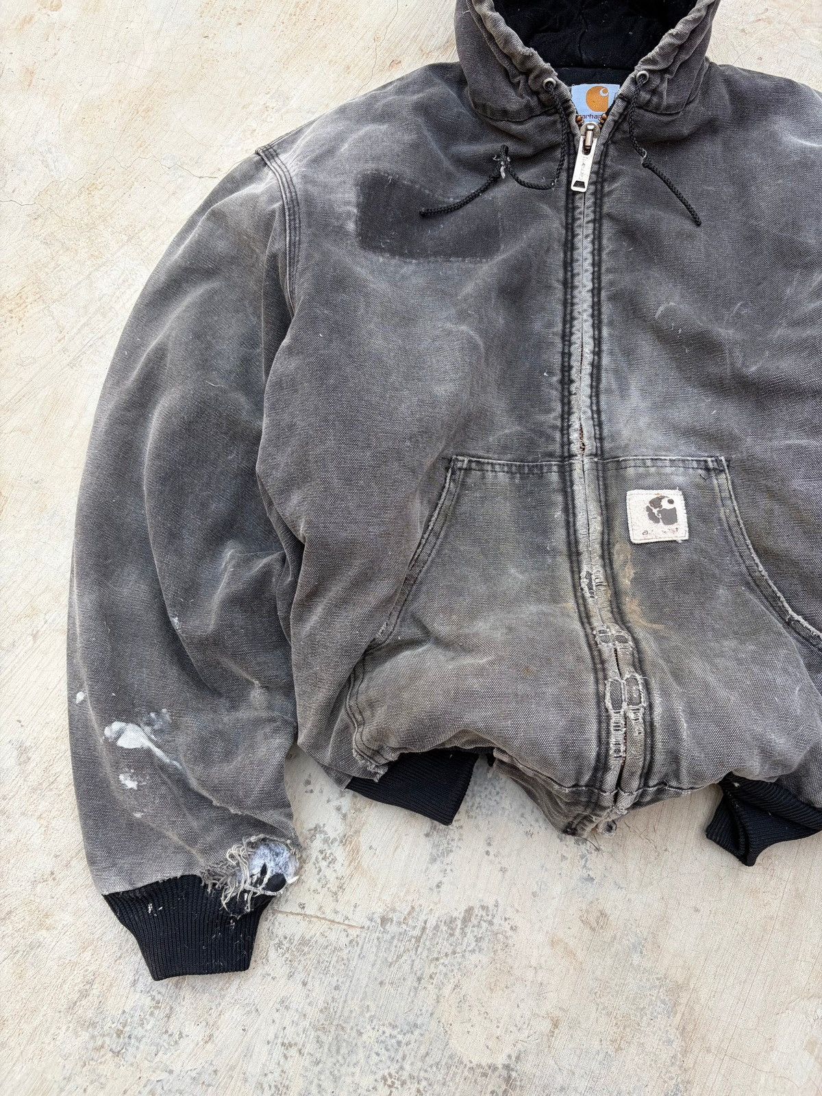 Carhartt Vintage 1999 Sunfaded Carhartt Active Jacket J81 ONX Size US L / EU 52-54 / 3 - 5 Thumbnail