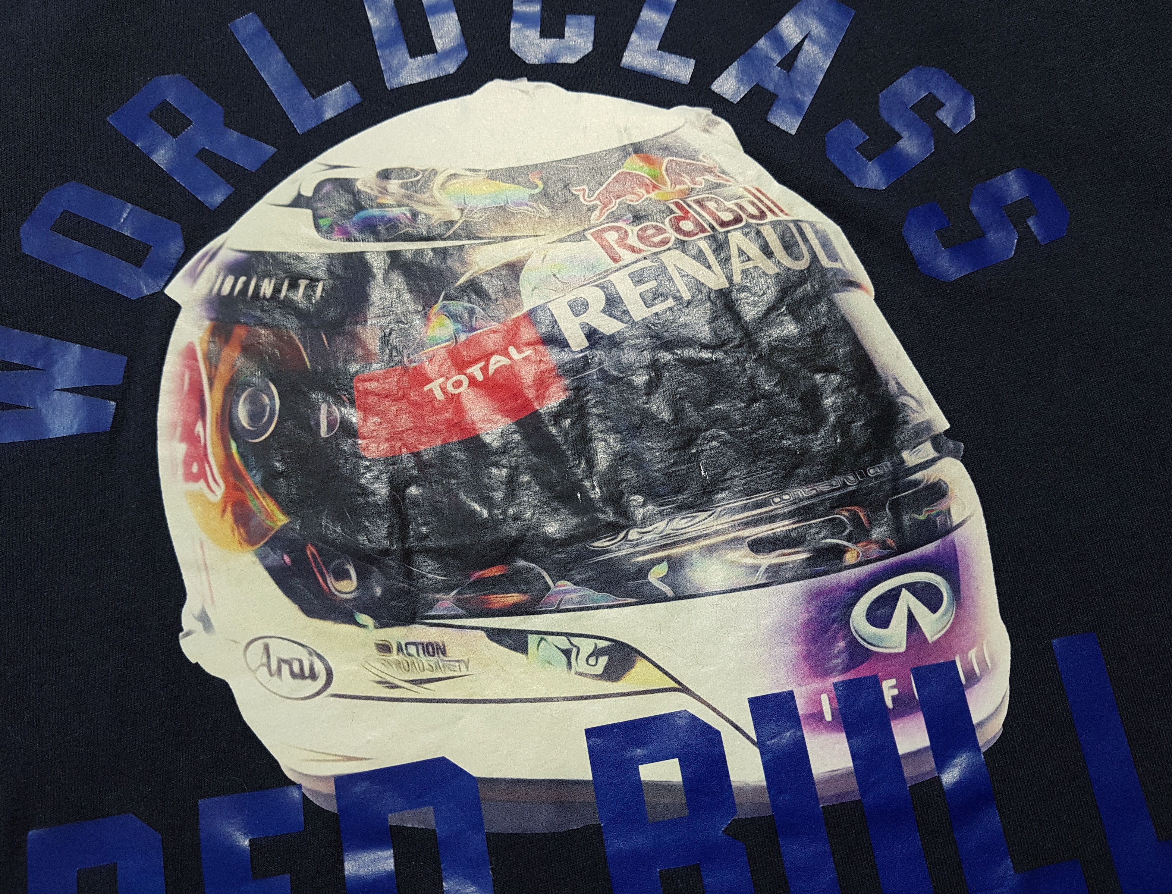 Pepe Jeans Pepe Jeans Red Bull Racing Renault Infiniti Print T Shirt XL Size US XL / EU 56 / 4 - 3 Thumbnail