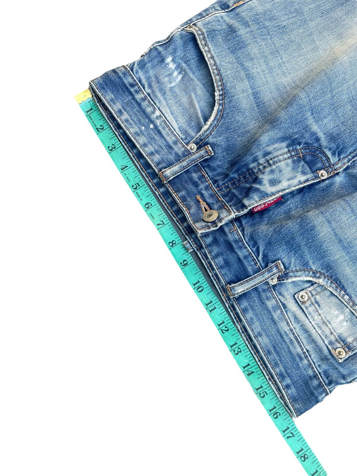Designer × Dsquared2 Dsquared2 Distresed Denim Size US 33 - 15 Thumbnail