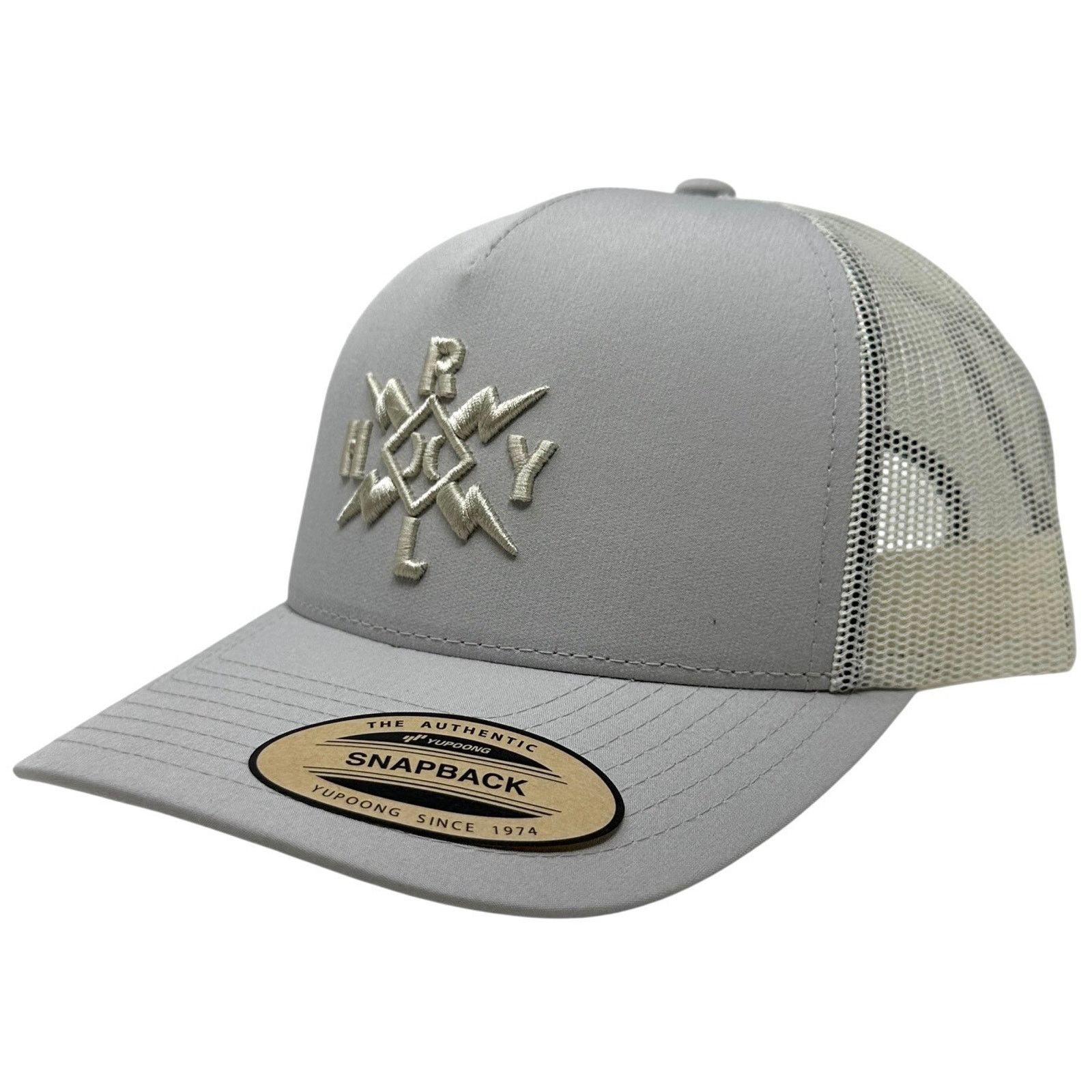 Hurley Hurley Men's Trucker Hat Bolt Embroidered Mesh Snapback Cap Size ONE SIZE - 1 Thumbnail