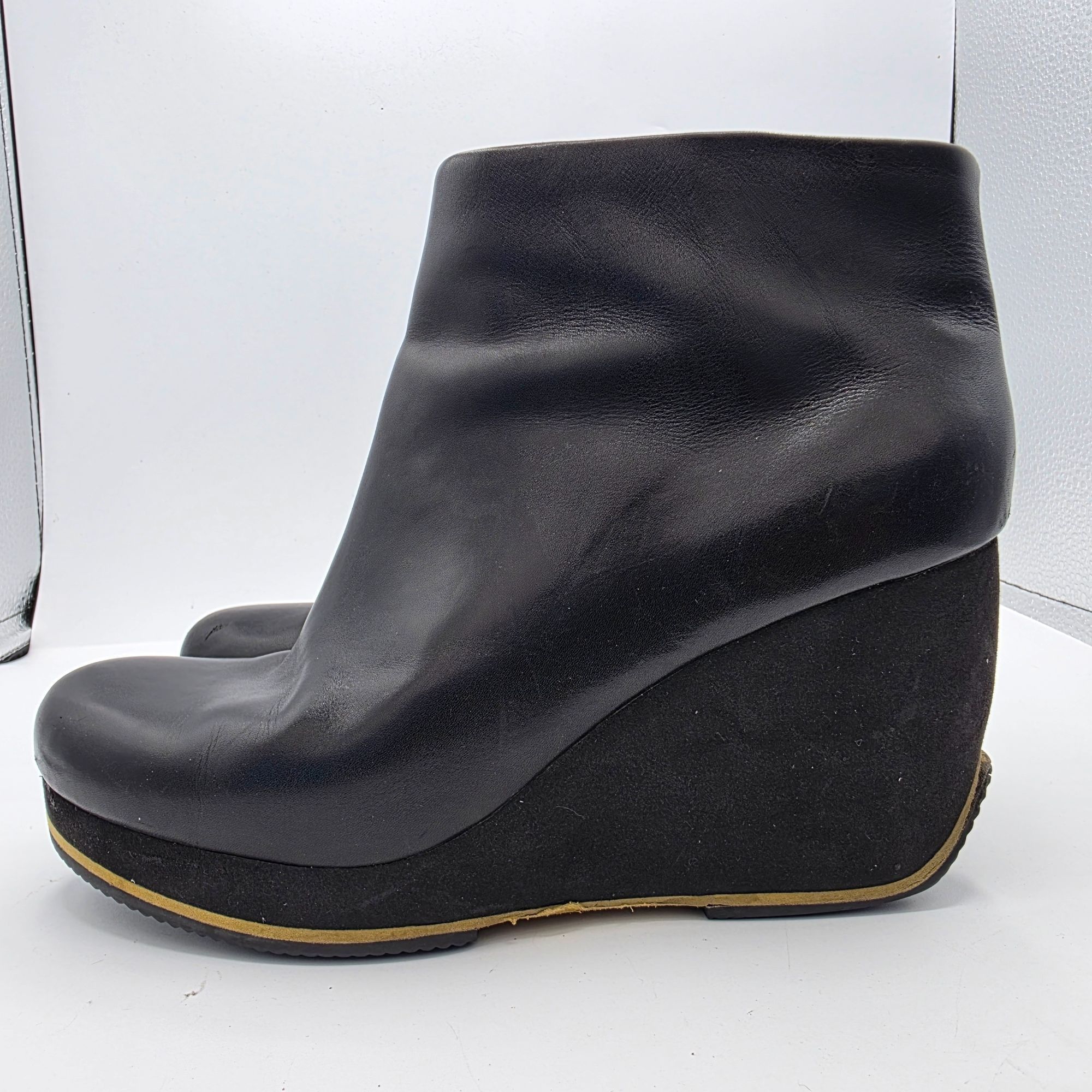 Camper Camper Together Romain Kremer Womens Size 8.5 Black Wedge Bo Size US 8.5 / IT 38.5 - 15 Thumbnail