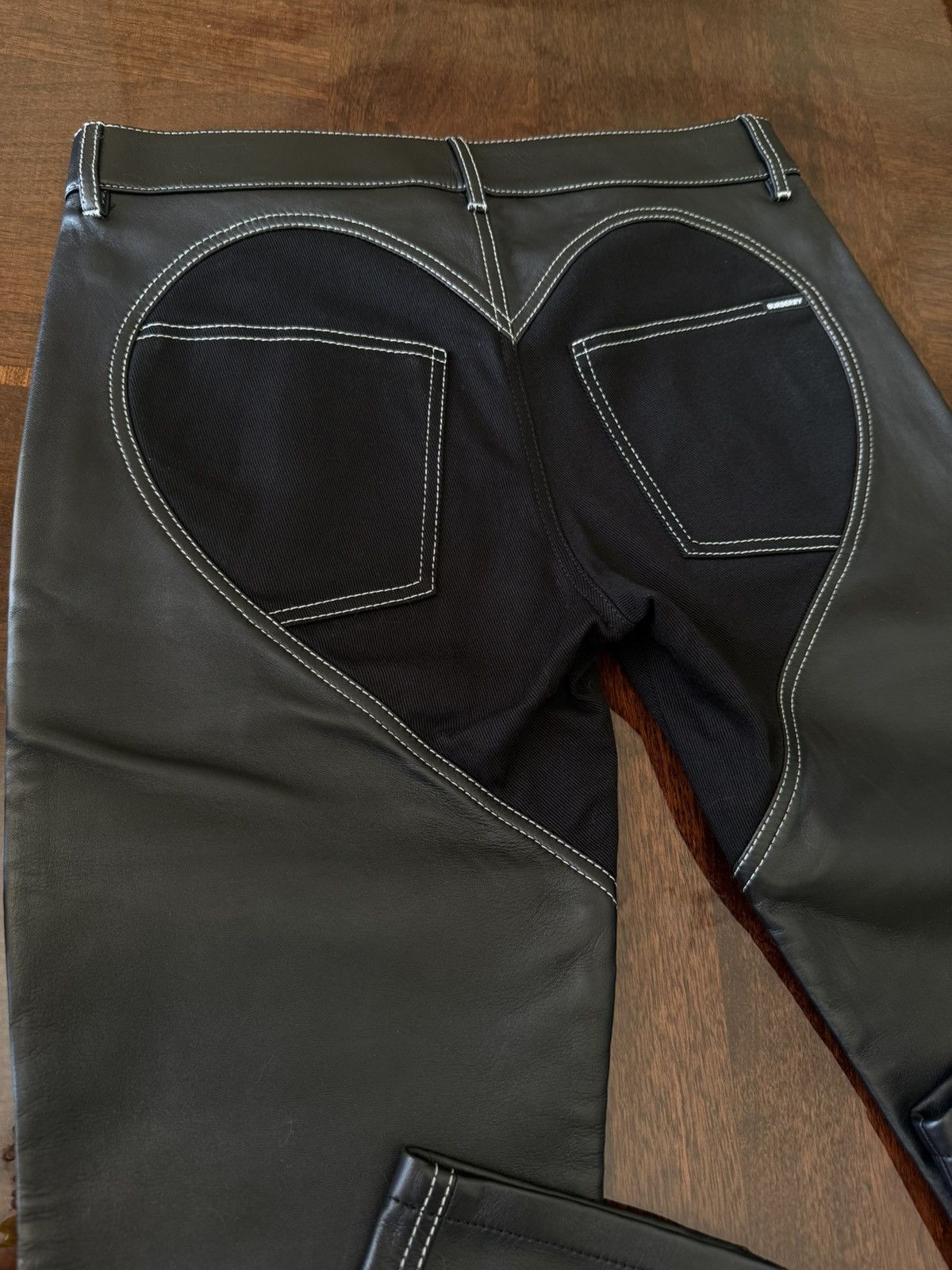Burberry Burberry Leather Heart Jeans Size 28" / US 6 / IT 42 - 5 Thumbnail