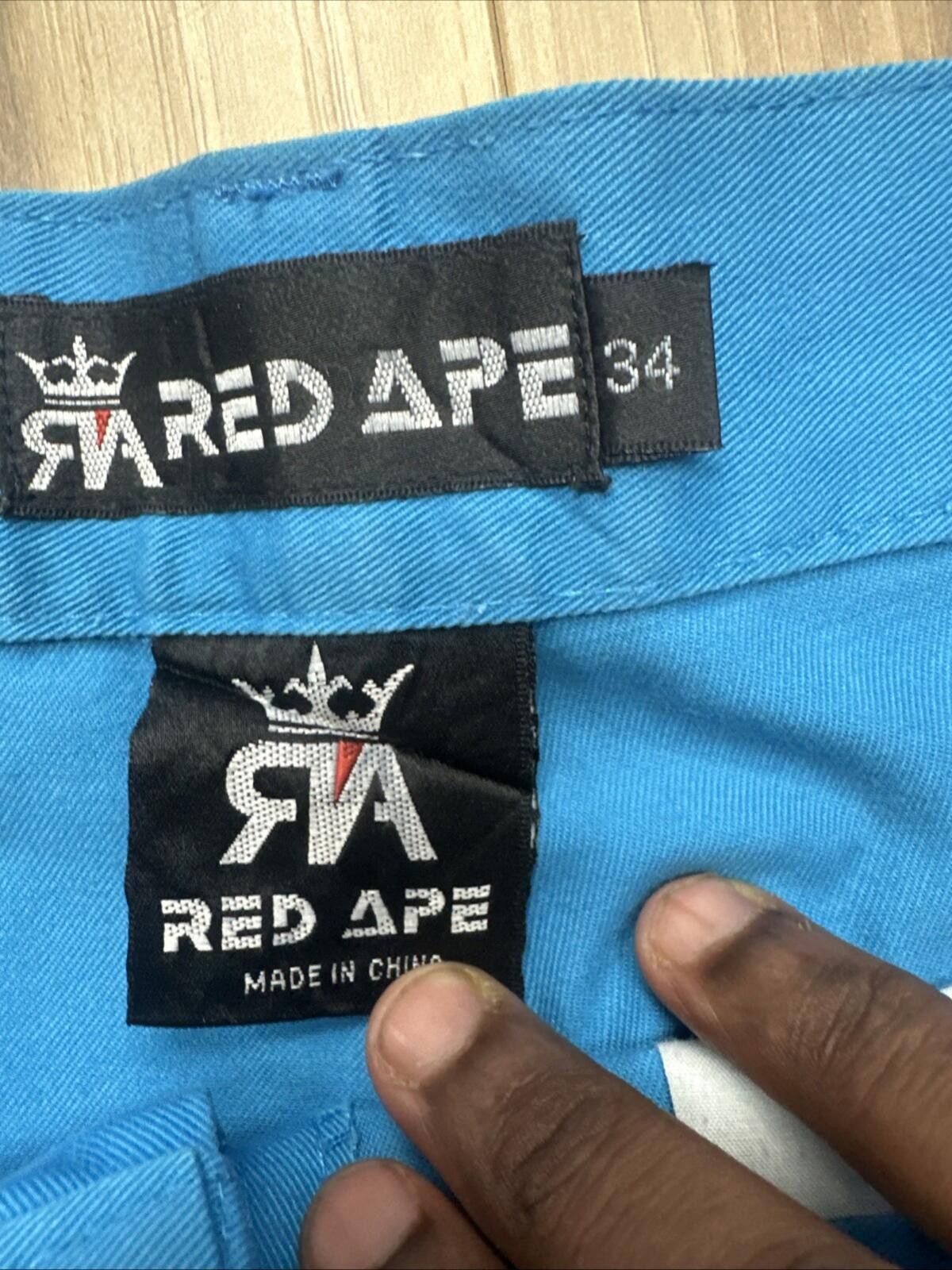 Other Red Ape Light Blue Cargo Shorts Size 34 Size US 34 / EU 50 - 2 Thumbnail