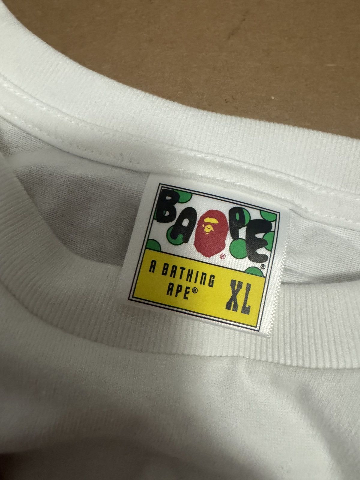 Bape BAPE ABC Camo Gold tee Size US XL / EU 56 / 4 - 2 Thumbnail
