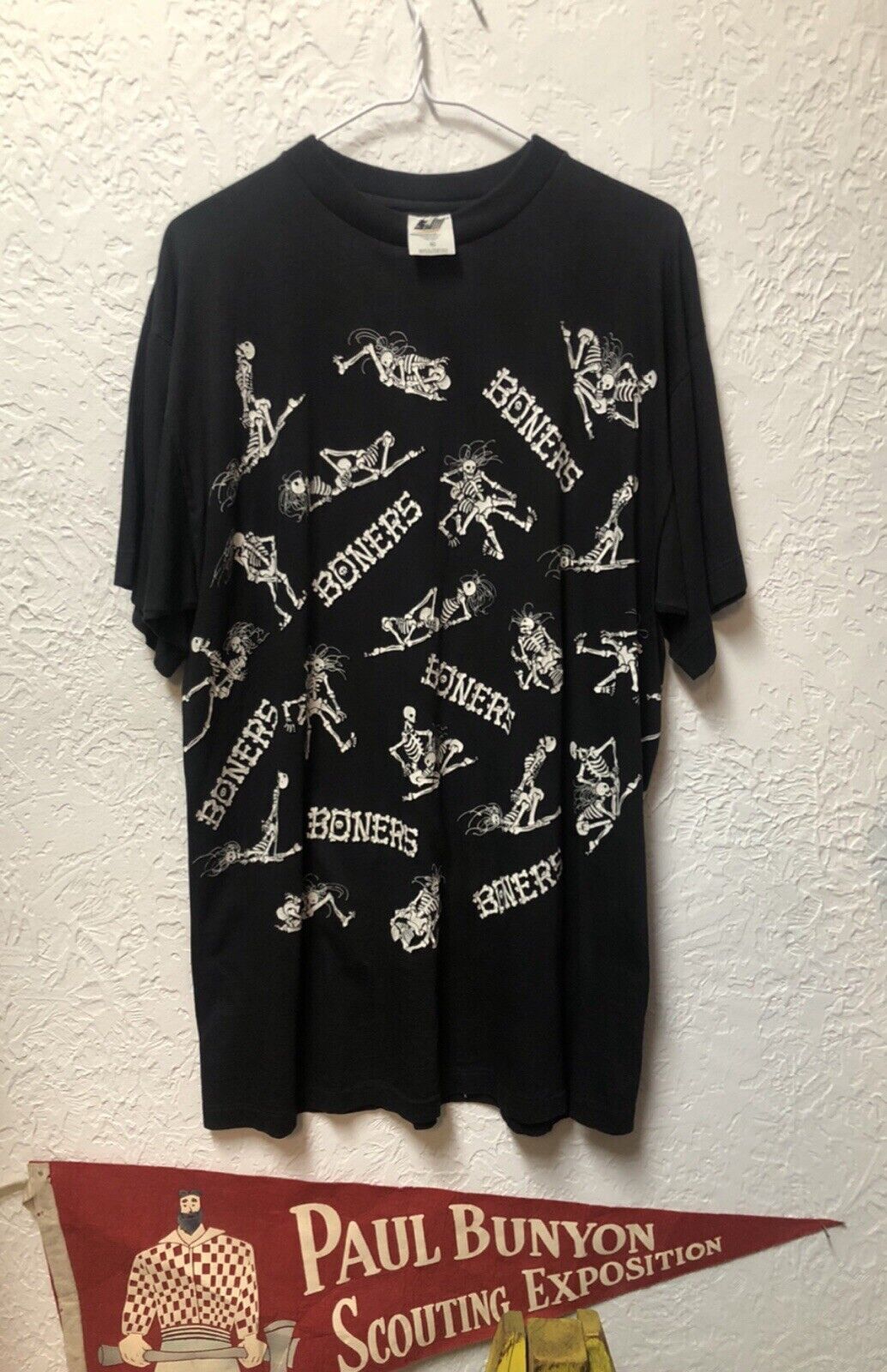 Vintage Boners All Over T Shirt Sex Positions Skulls Skeletons XL Size US XL / EU 56 / 4 - 1 Thumbnail