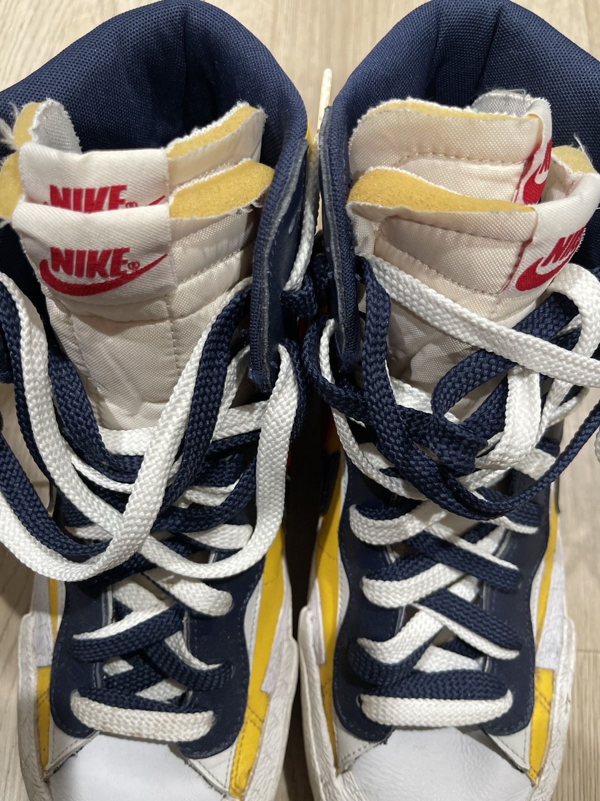 Nike × Sacai Nike - Blazer Mid / Sacai “snow beach” Size US 10.5 / EU 43-44 - 9 Thumbnail