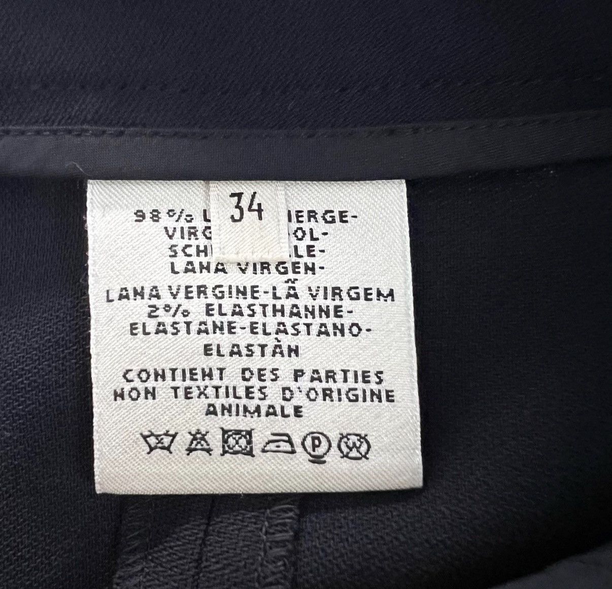 Hermes Hermès Navy Dress Pants J41 Size 25" / US 0 / IT 36 - 4 Thumbnail