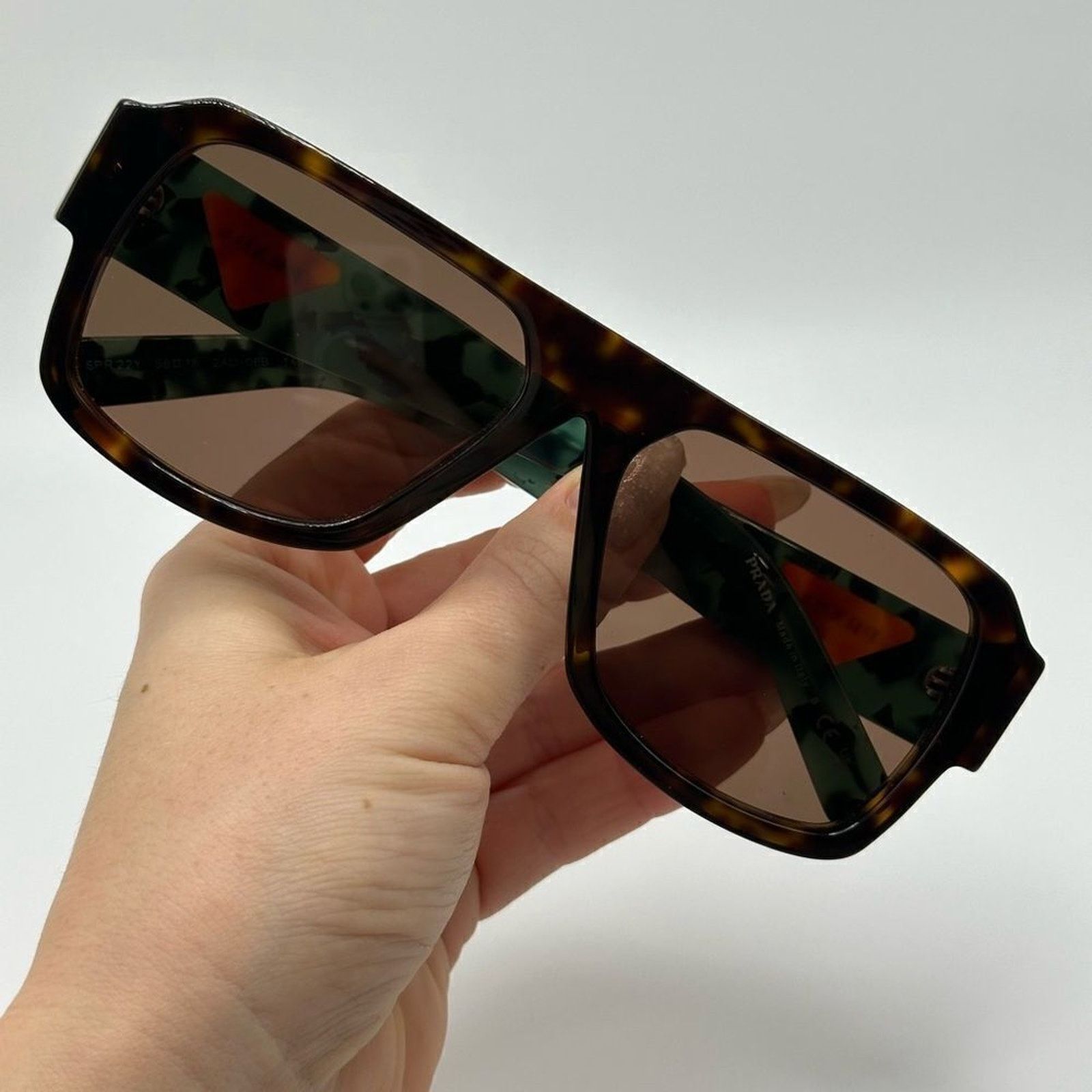 Prada PRADA Sunglasses PR22YS 2AU06B Havana Unisex NEW Size ONE SIZE - 8 Thumbnail