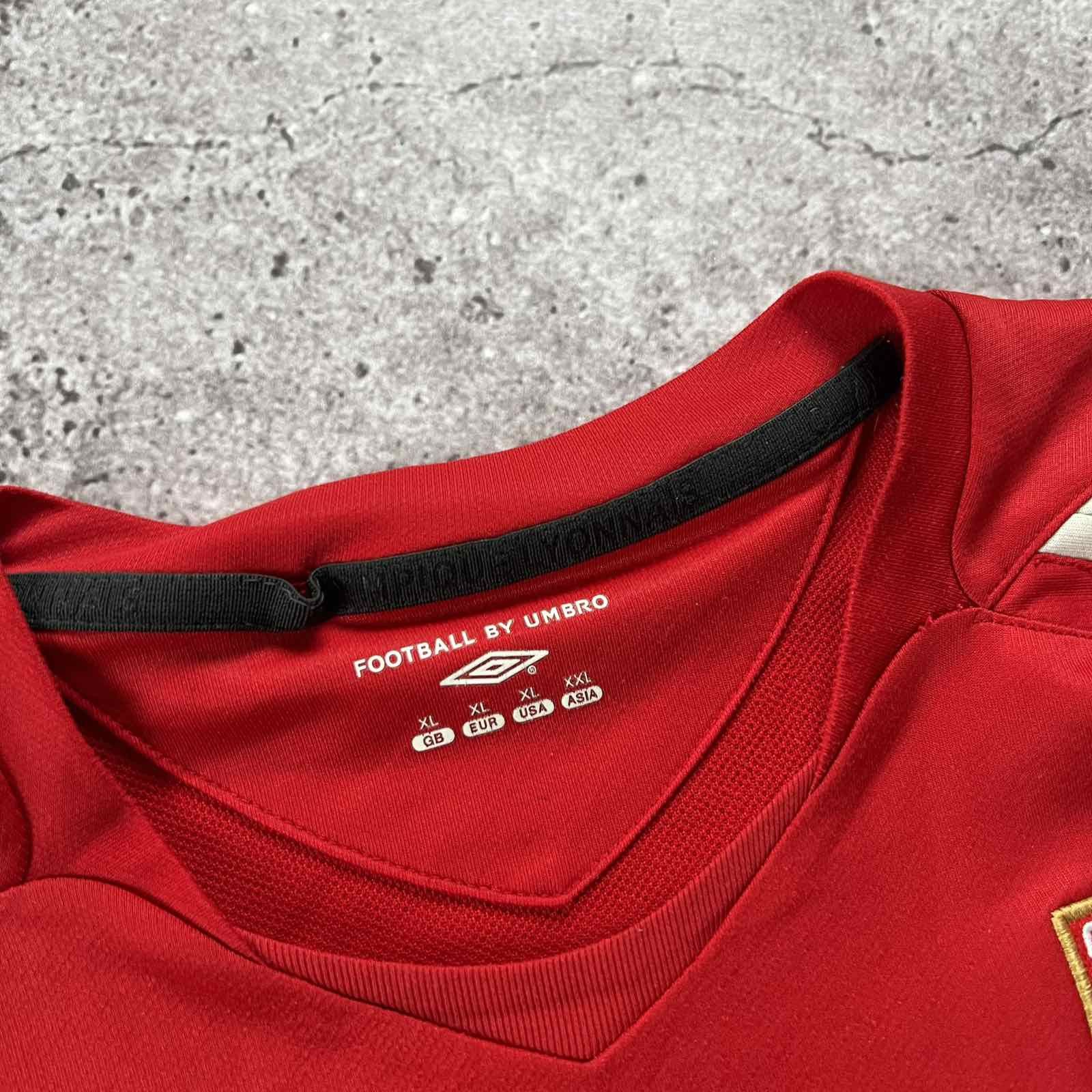 Umbro Vintage UMBRO OLYMPIQUE LYONNAIS Soccer Jersey Size US XL / EU 56 / 4 - 5 Thumbnail