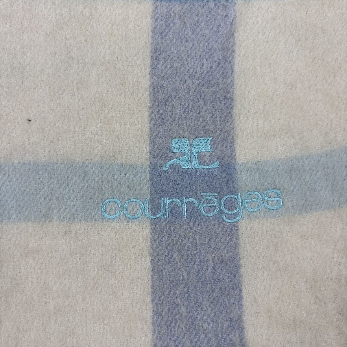 Courreges × Vintage Courreges Scarf # D747 # Muffler # Neckwear Size ONE SIZE - 4 Thumbnail