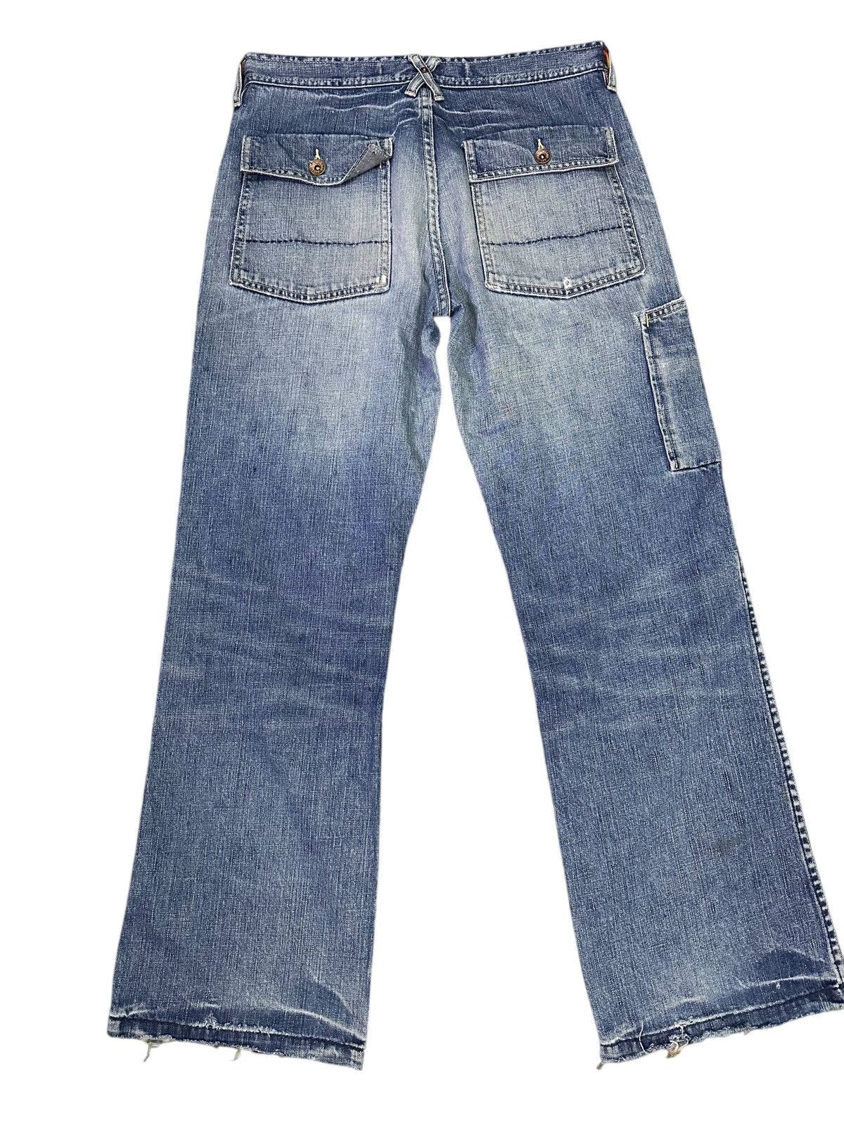 Vintage Distress Denim Gap Capenter💥 Size US 30 / EU 46 - 3 Thumbnail