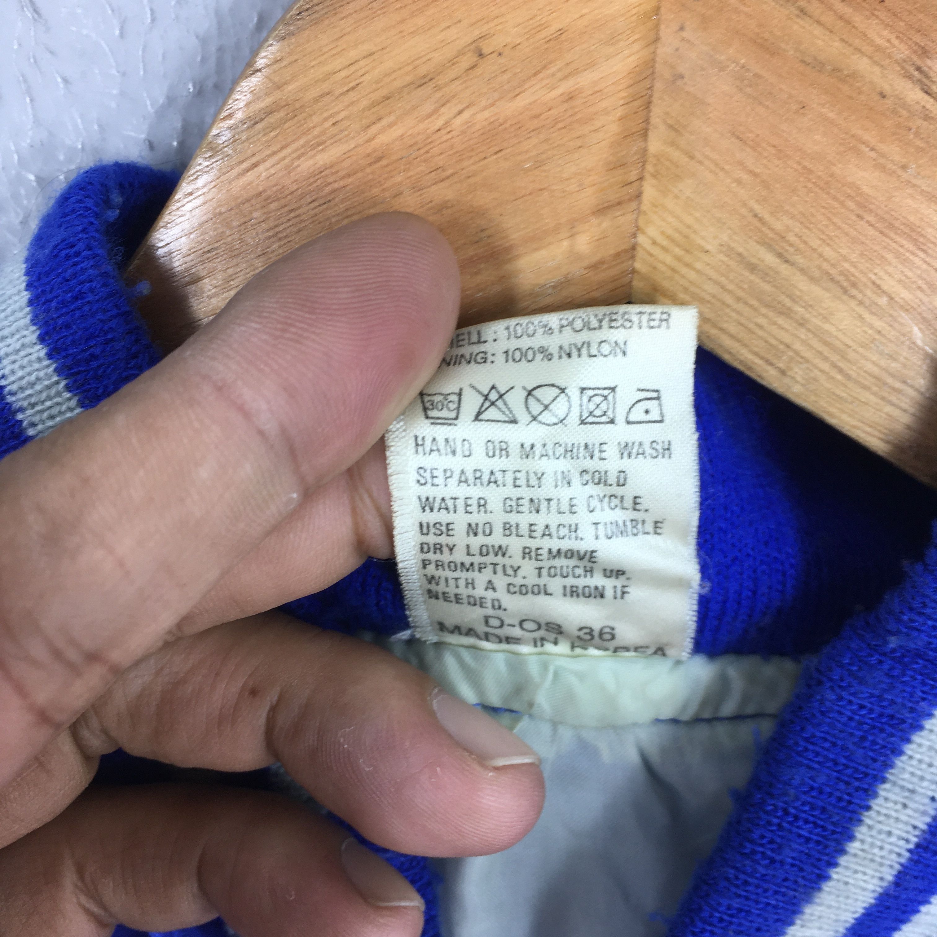 Japanese Brand Vintage 80's Sukajan Tiger Yokosuka Souvenir Tiger Jacket L Size US L / EU 52-54 / 3 - 6 Thumbnail