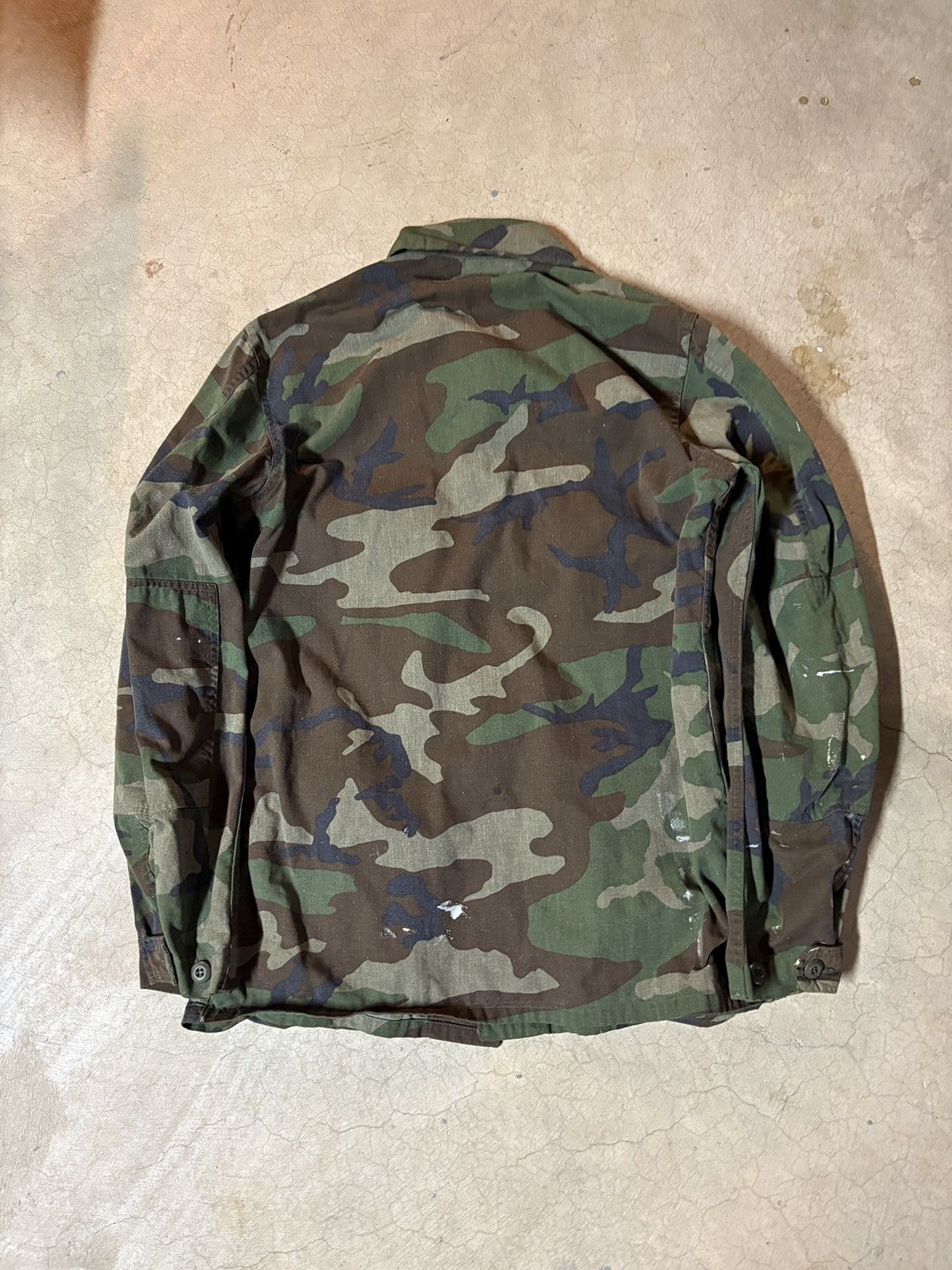Other Vintage 90s US Military Army Woodland Camo BDU Jacket Green Size US M / EU 48-50 / 2 - 4 Thumbnail