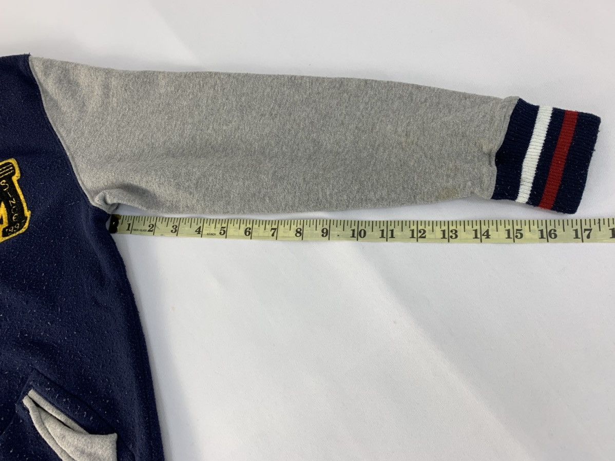 Japanese Brand Hype Avail Jean Avant Garde Simple Varsity Jacket Size M / US 6-8 / IT 42-44 - 11 Thumbnail