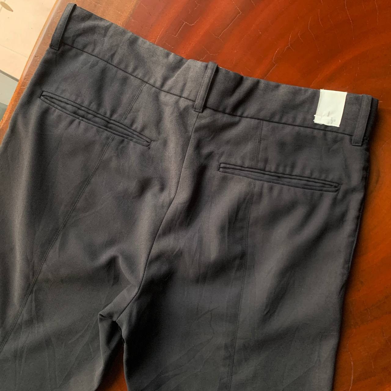 N.Hoolywood N.Hoolywood By Mister Hollywood Black Slack Casual Trousers Size US 31 - 8 Thumbnail