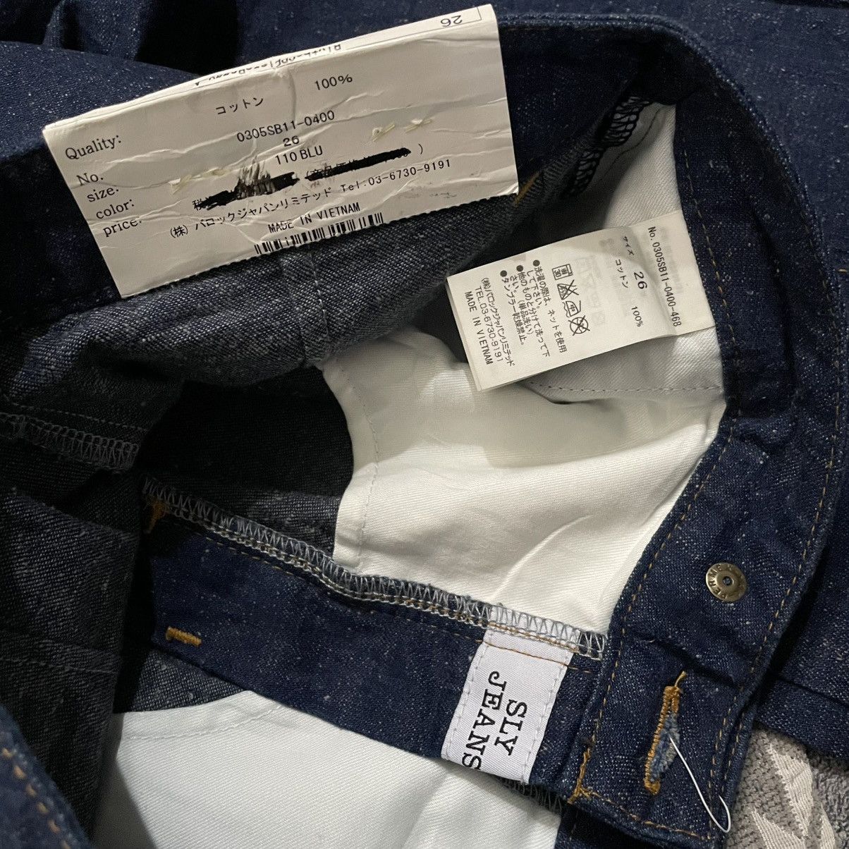 If Six Was Nine 🔥SLY Blue indigo buckle back Flare jeans Size US 28 / EU 44 - 6 Thumbnail