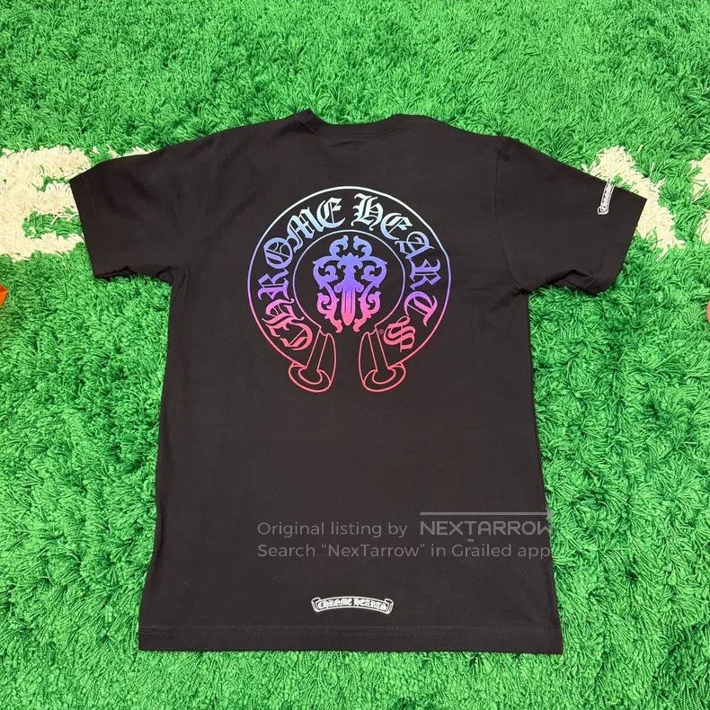 Chrome Hearts CHROME HEARTS Black Colorful Horseshoe Short Sleeve M Size Size US M / EU 48-50 / 2 - 1 Thumbnail