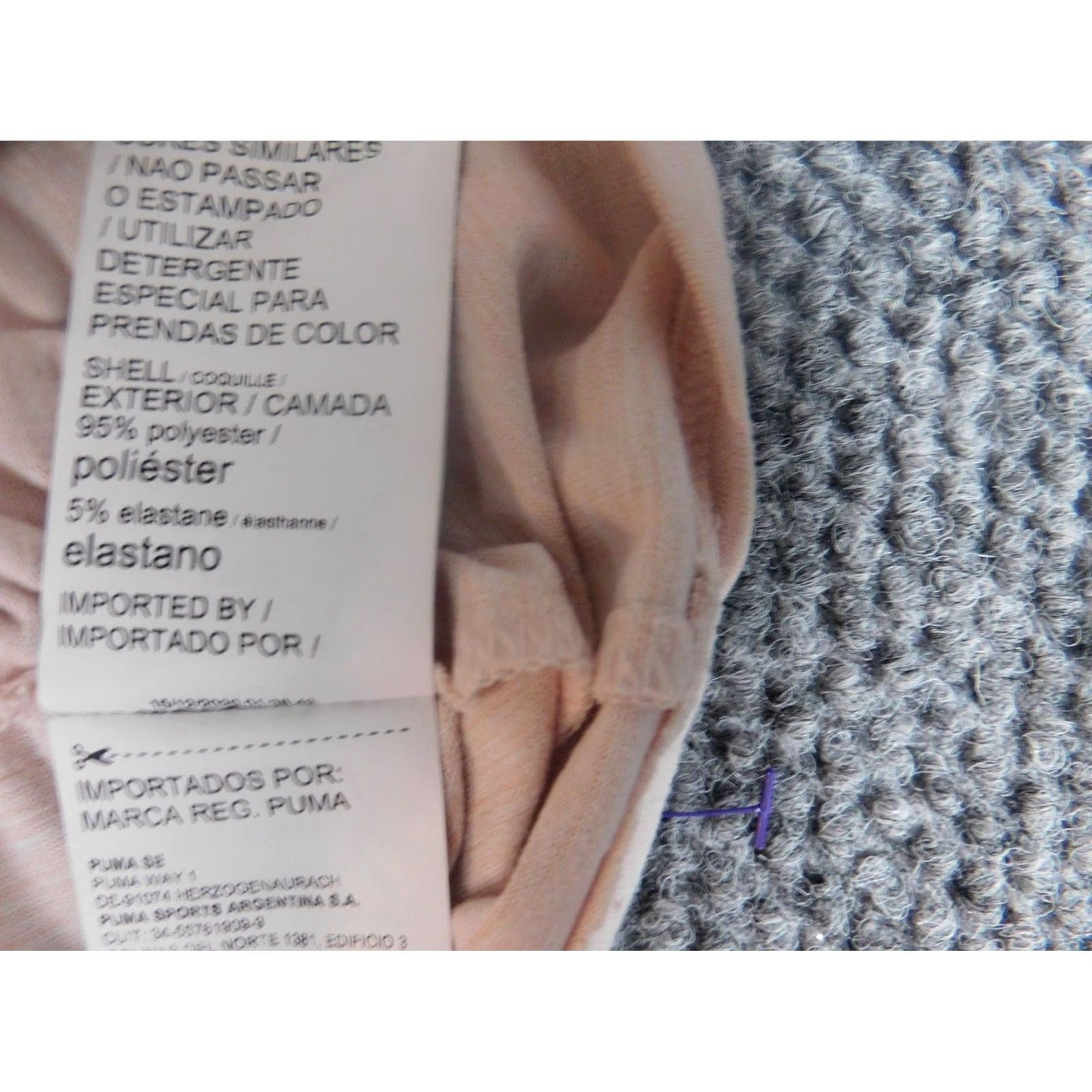 Puma PUMA Womens Shirt XL Pink Pullover Short Sleeve Crew Neck Stretch 100% Cotton Casual T-Shirt Regular Womens Size XL / US 12-14 / IT 48-50 - 6 Thumbnail