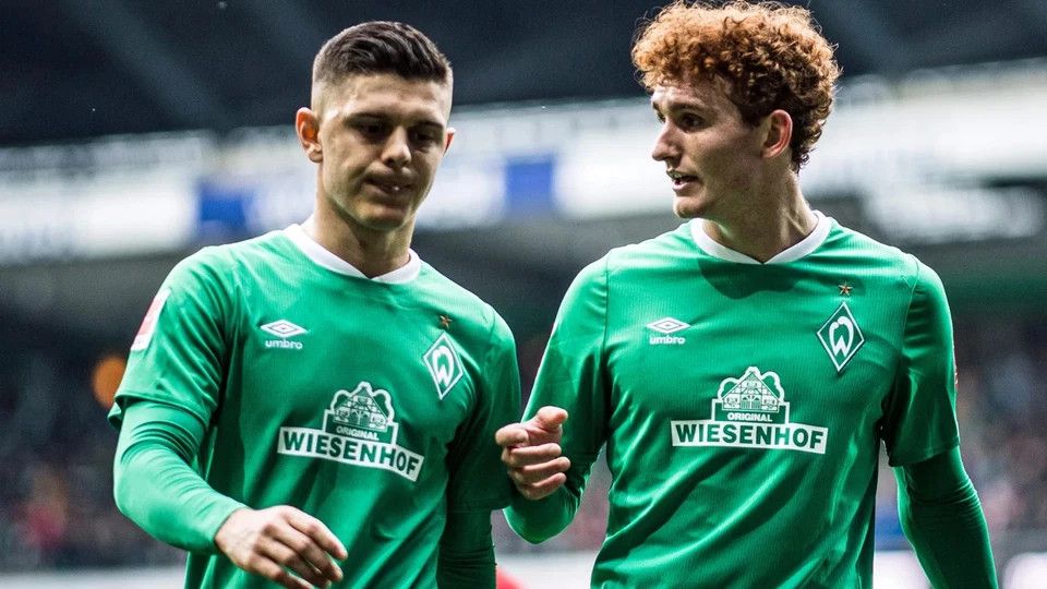 Umbro WERDER BREMEN 2019 2020 HOME FOOTBALL SHIRT SOCCER JERSEY Size US L / EU 52-54 / 3 - 9 Thumbnail