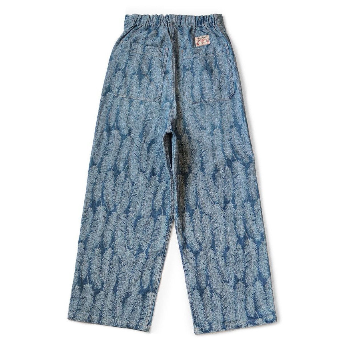 Kapital Kapital 12oz Magpie Denim W Knee Easy Baggy feather Pants s3 Size US 36 / EU 52 - 4 Thumbnail