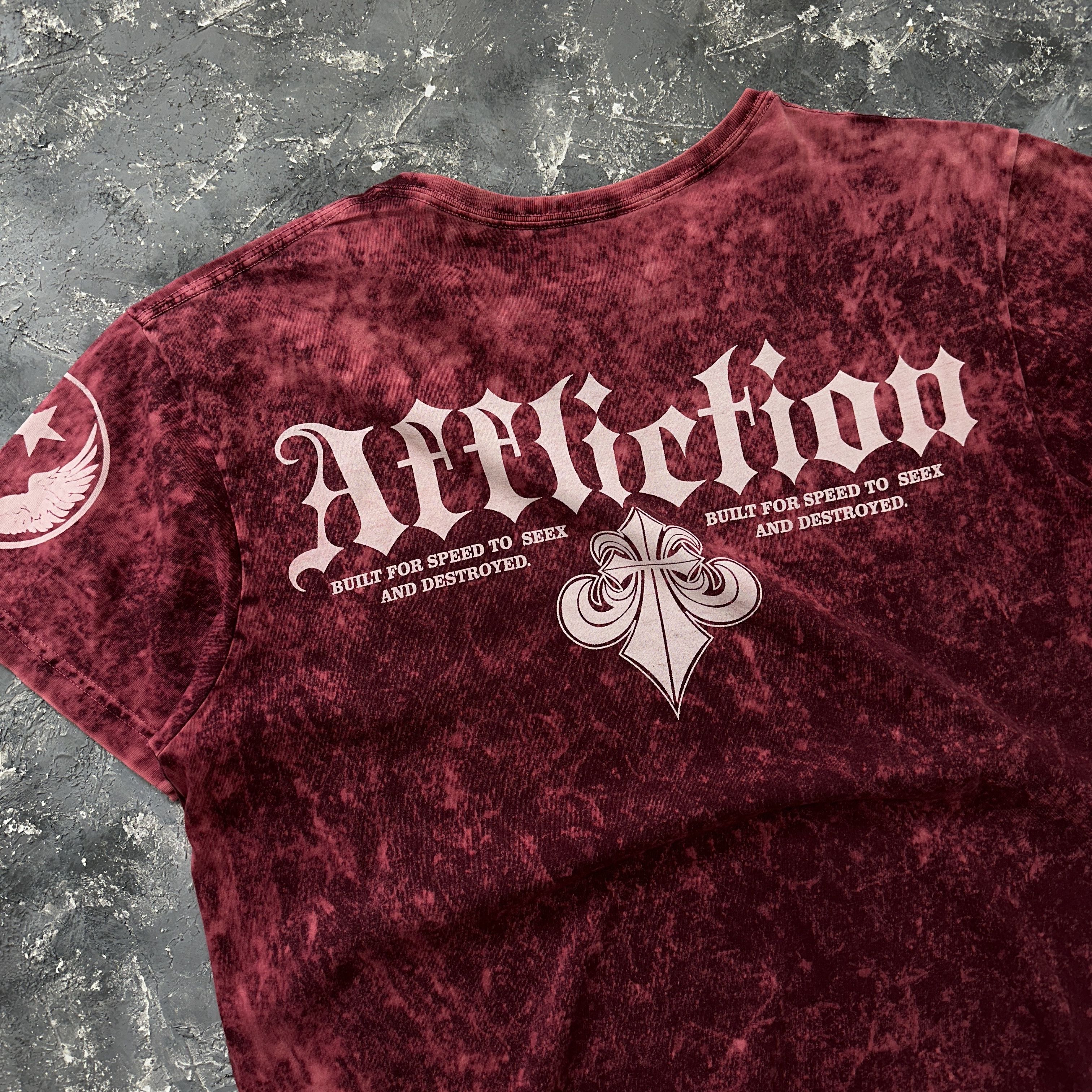 Affliction × Japanese Brand × Vintage vintage y2k 00s affliction shirt Size US XL / EU 56 / 4 - 5 Thumbnail