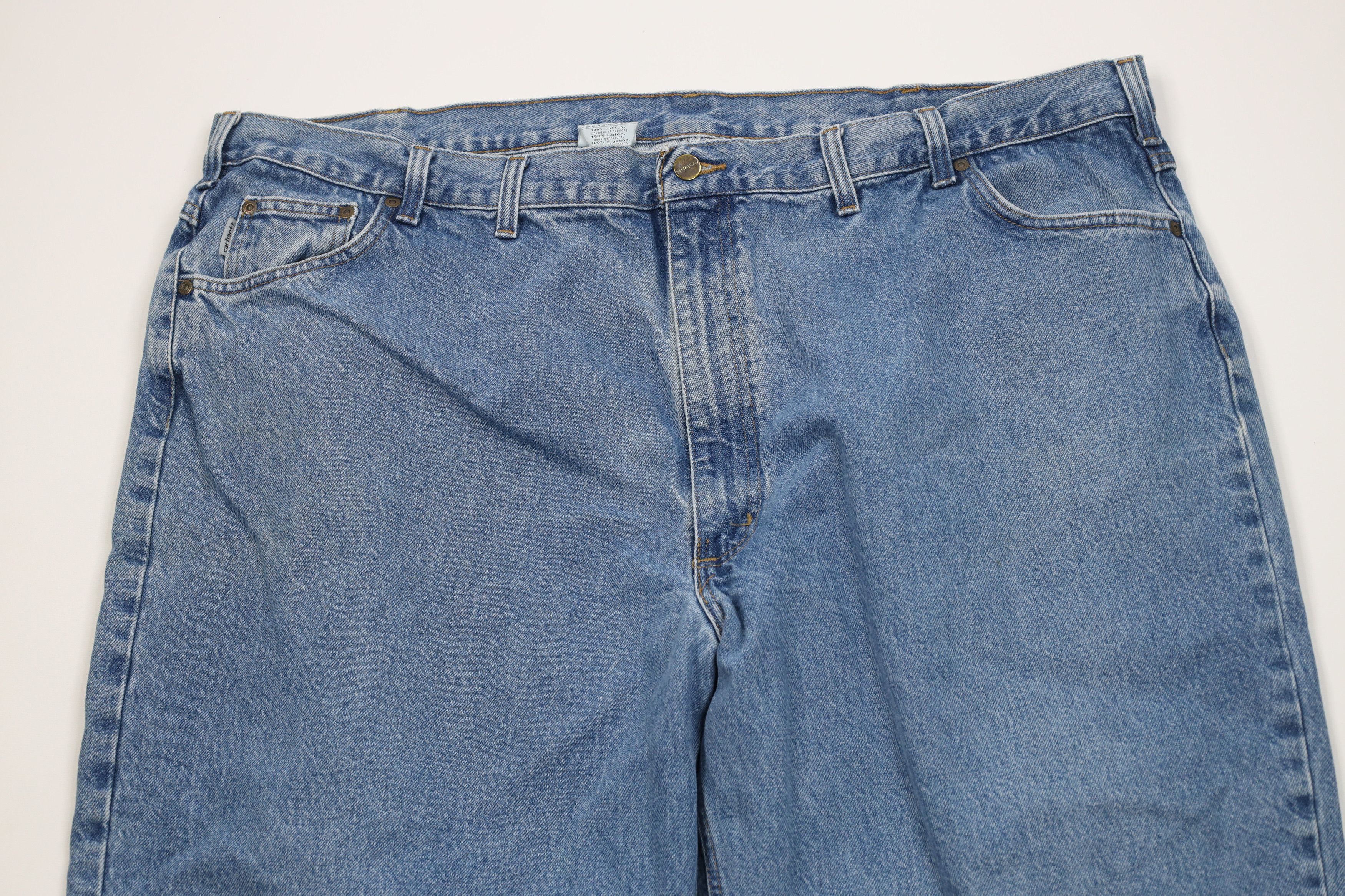Carhartt Vintage Y2K Carhartt Relaxed Fit Wide Leg Denim Jeans Blue Size US 44 / EU 60 - 2 Thumbnail