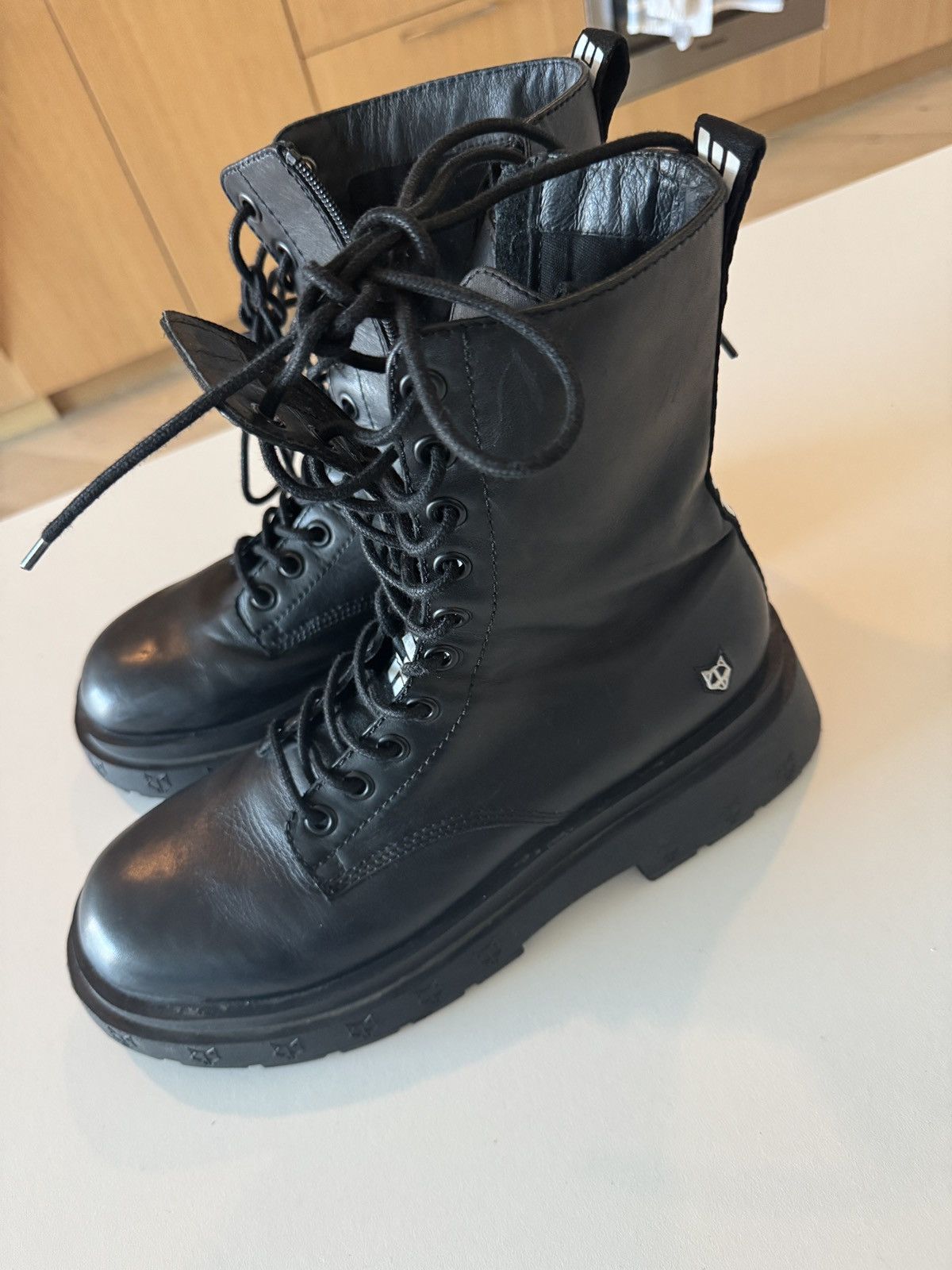 NAKED WOLFE Naked Wolfe Leather Boots Size US 12 / EU 45 - 2 Thumbnail