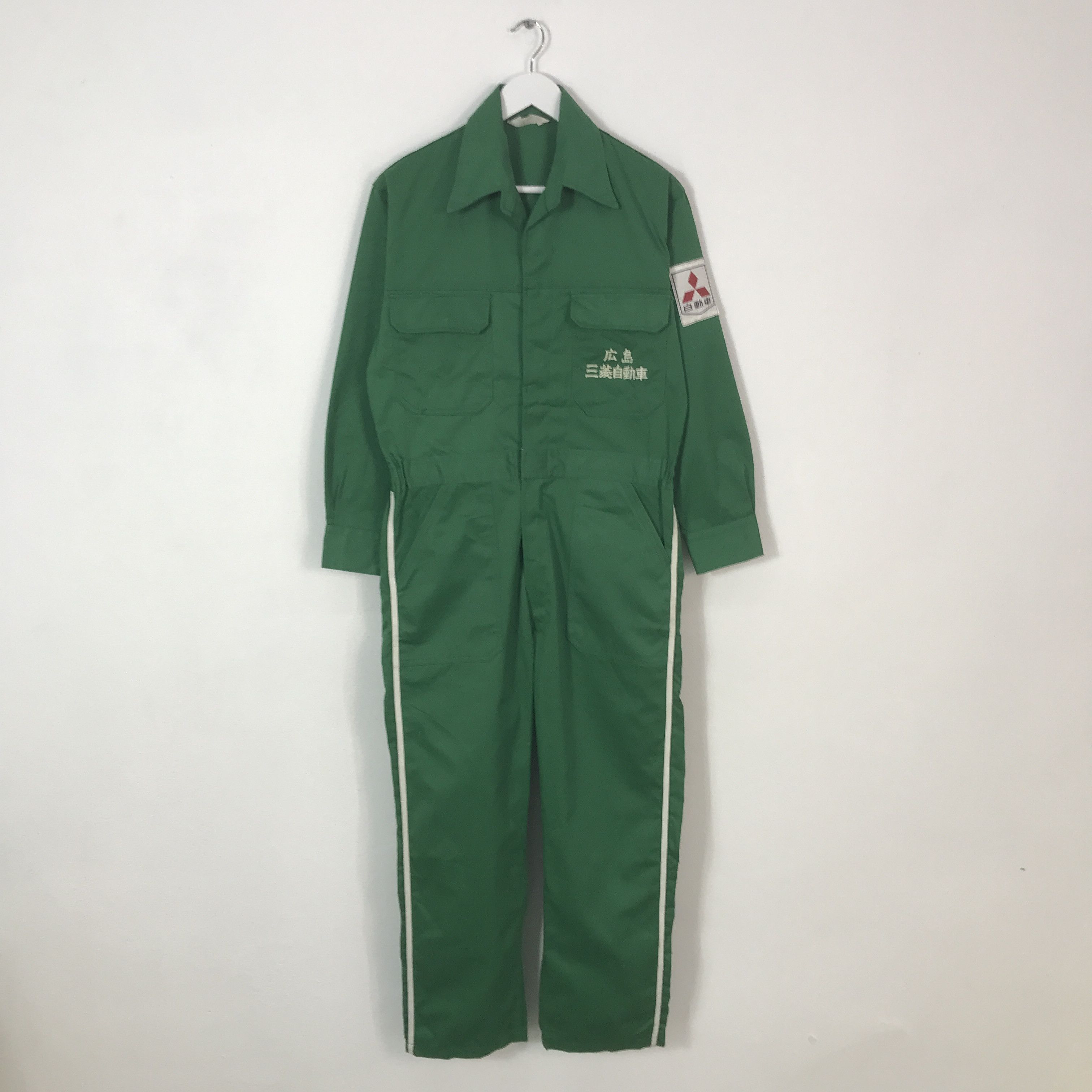 Japanese Brand Mitsubishi motors racing Team Japan coverall Jacket K65B10 Size US L / EU 52-54 / 3 - 2 Thumbnail