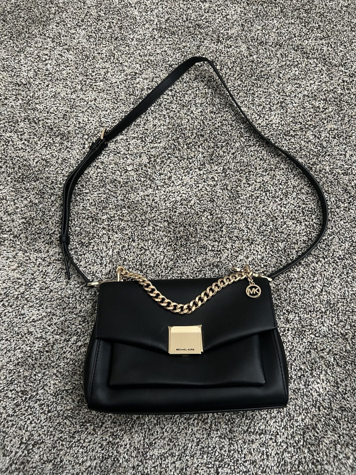 Michael Kors Michael Kors Lita Medium Leather Crossbody Bag Size ONE SIZE - 1 Thumbnail
