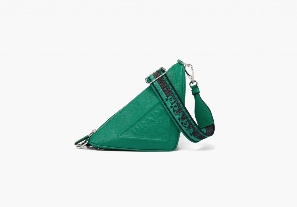 Prada o1bcso1str1025 Size: OS / Saffiano Bag in Green Size ONE SIZE - 1 Preview