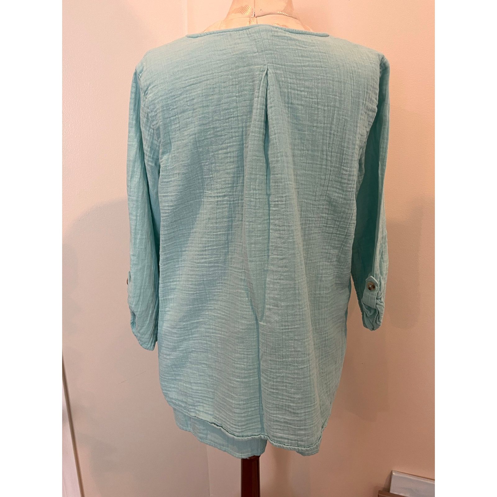 Coldwater Creek Coldwater Creek 3/4 Sleeve Layered Blouse Large Size L / US 10 / IT 46 - 5 Thumbnail