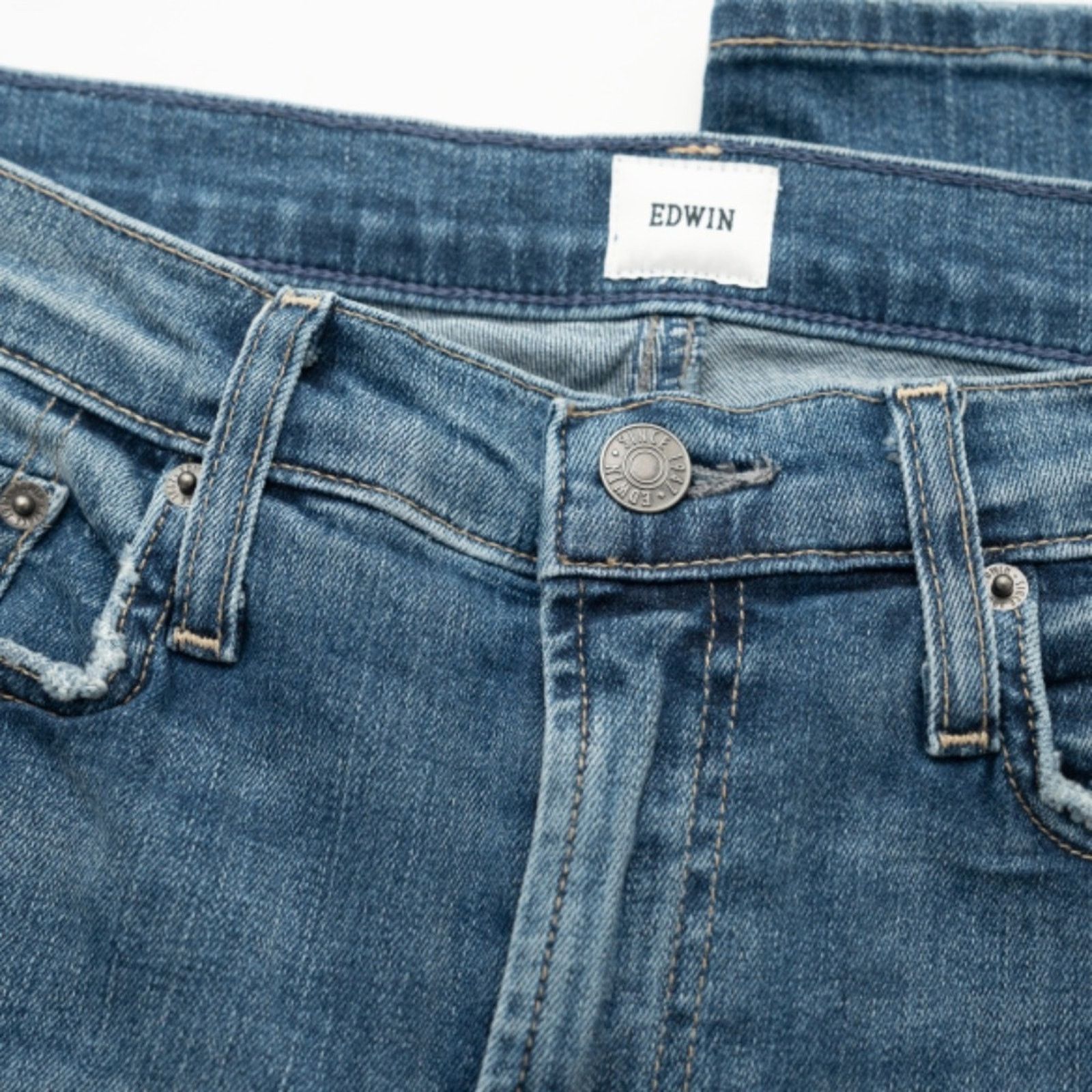 Edwin Edwin. Elin Straight Jeans. Size 27" / US 4 / IT 40 - 8 Thumbnail