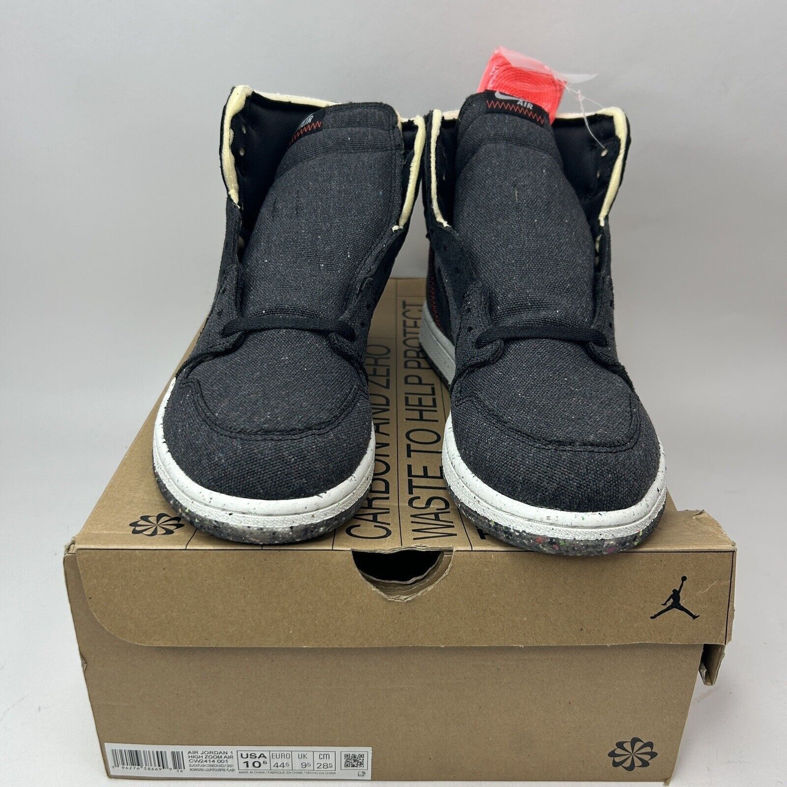 Jordan Brand Nike Air Jordan 1 Retro High Zoom “Crater/Space Hippie” 2023 Size US 10.5 / EU 43-44 - 2 Thumbnail