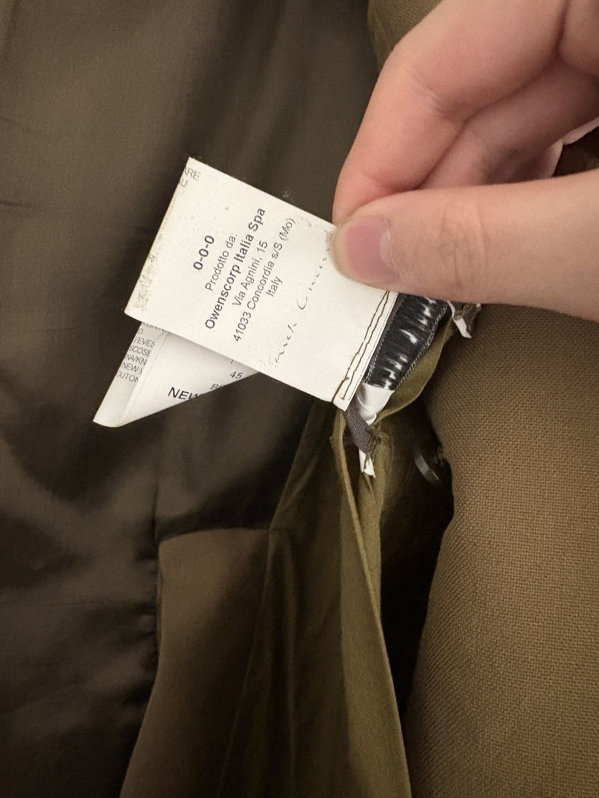 Rick Owens 17 F/W Mainline Rick Owens Bean Blazer Size 48R - 8 Thumbnail