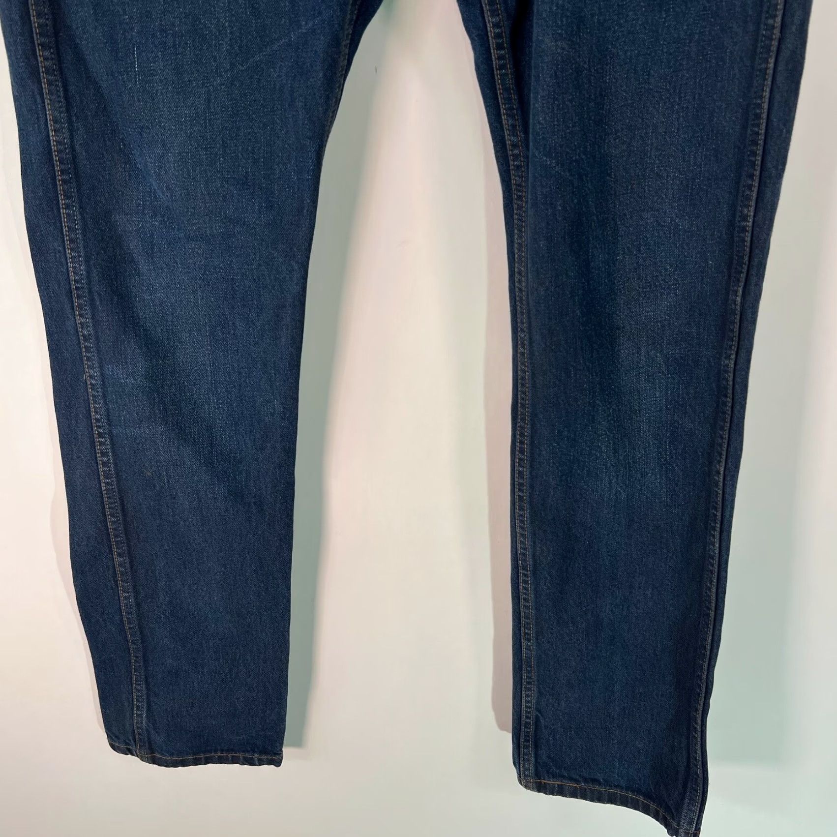 Levi's Levi Strauss And Co 505 Mens Low Rise Tapered Leg Blue Denim Jeans 30X30 Size US 30 / EU 46 - 5 Thumbnail