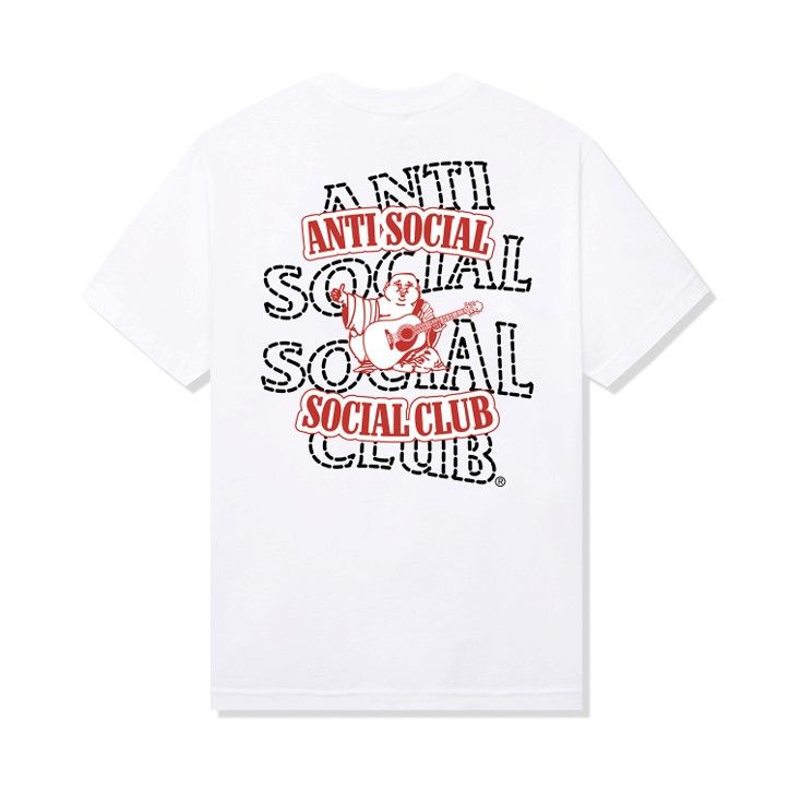 Anti Social Social Club × True Religion Anti Social Social Club X True Religion Anti-Truth White Tee Size US L / EU 52-54 / 3 - 1 Thumbnail