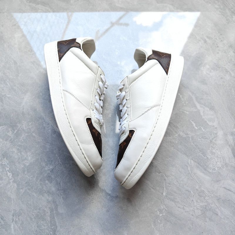 Louis Vuitton Louis Vuitton Rivoli Leather Sneakers for Men - Size US 8 / EU 41 - 8 Thumbnail