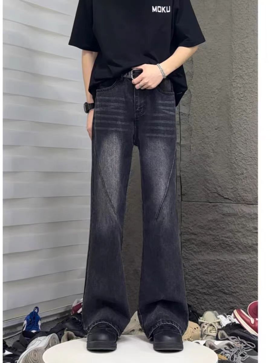 Jean Black High Street Vintage Loose Jeans Size US 34 / EU 50 - 3 Thumbnail