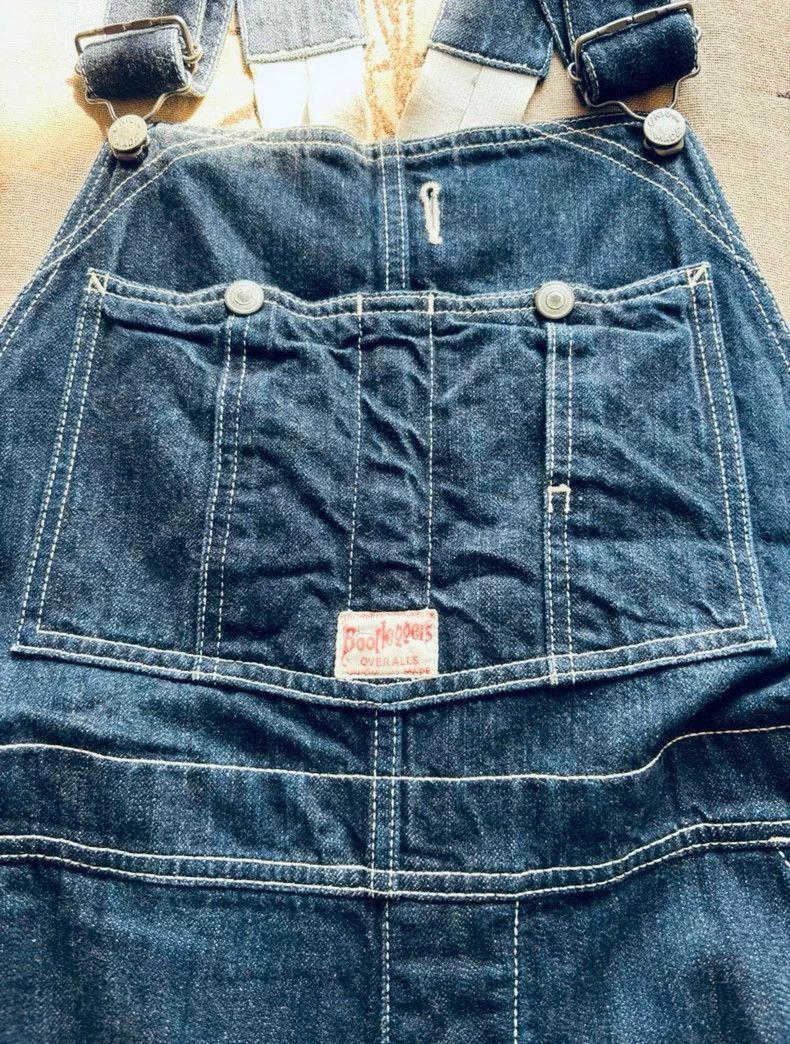 Freewheelers Vintage Freewheelers Bootleggers Denim Overalls-2506 Size US 30 / EU 46 - 3 Thumbnail