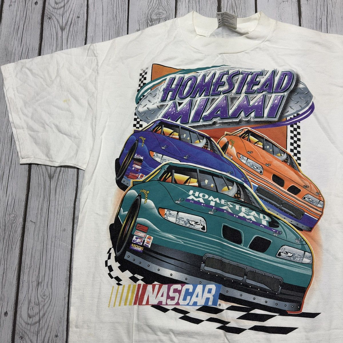 NASCAR × Tultex × Vintage Vintage NASCAR tee Size US L / EU 52-54 / 3 - 3 Thumbnail