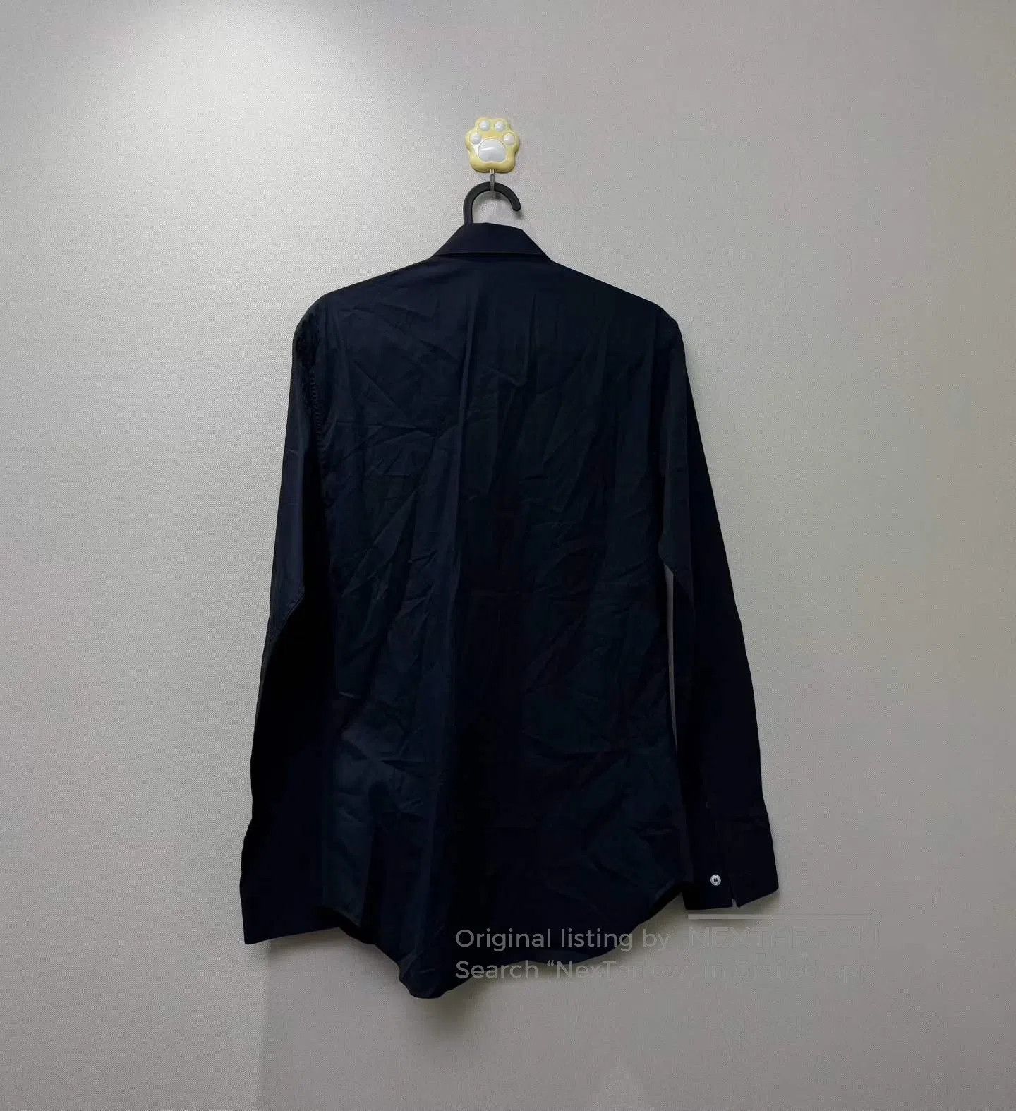 Dior Dior size 37 Black Embroidered Slogan Logo Shirt| Size US S / EU 44-46 / 1 - 4 Thumbnail