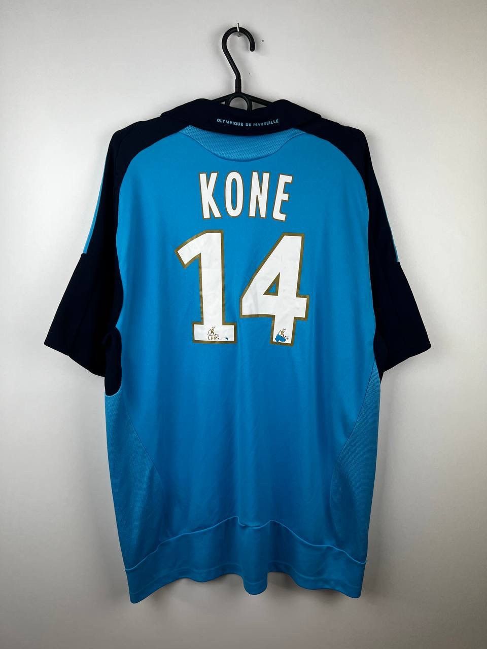 Vintage Olympique Marseille 14 Kone Adidas jersey t-shirts size XL Size US XL / EU 56 / 4 - 2 Thumbnail