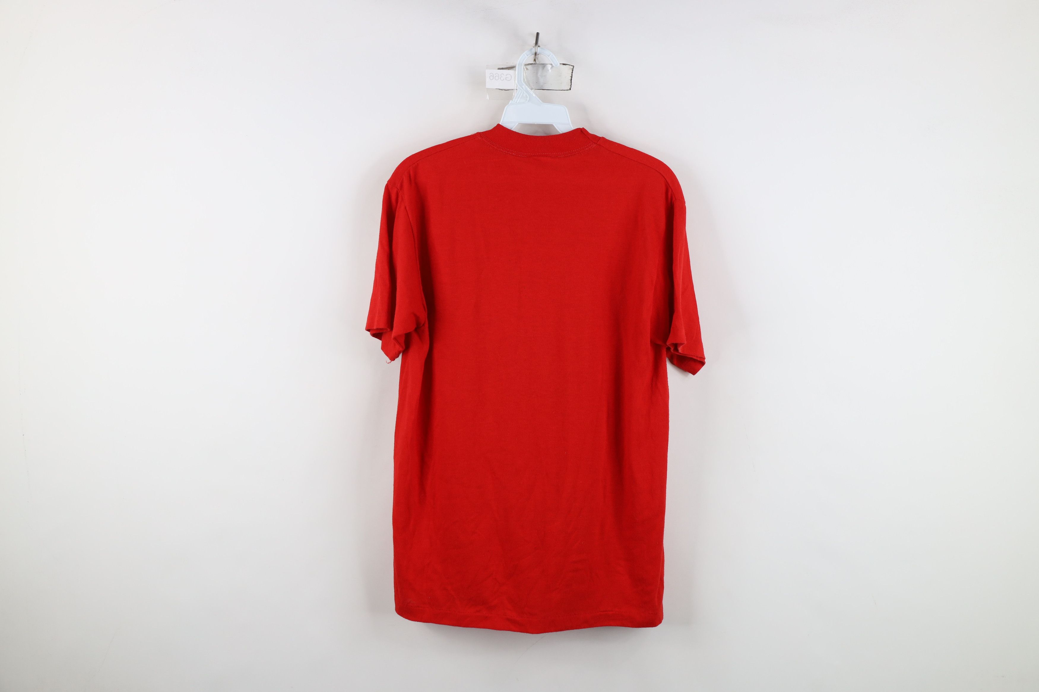 Vintage Vintage 70s In Hell Is Atlanta Michigan T-Shirt Red USA Size US L / EU 52-54 / 3 - 12 Thumbnail