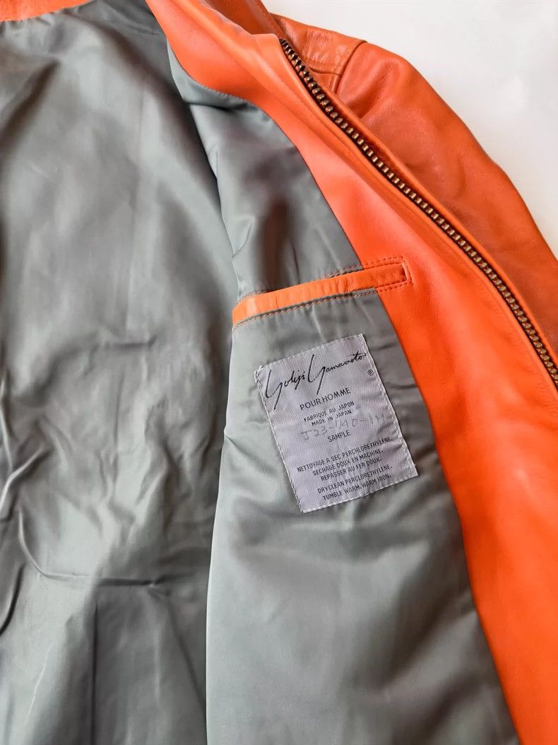 Yohji Yamamoto Yohji Yamamoto 1991 AW White Jade Hall Beauty Leather jack Size US M / EU 48-50 / 2 - 9 Thumbnail